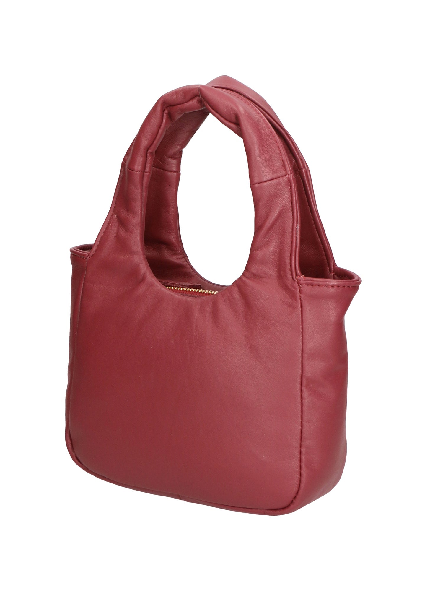 Virna Damenhandtasche aus echtem Leder, hergestellt in Italien, 17 x 24 x 8 cm