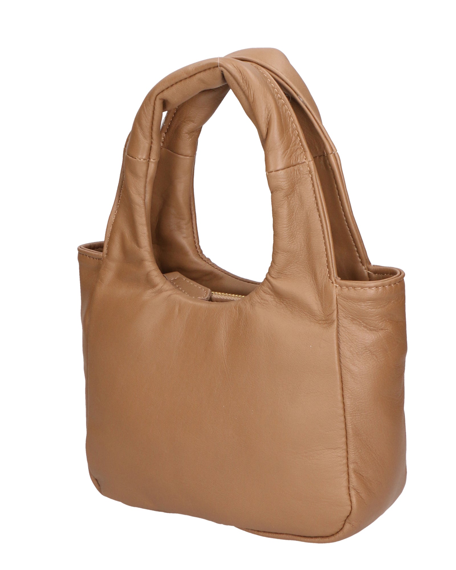 Virna Borsa a mano da donna Vera Pelle 06501-S40 TAUPE Chiara Ferretti