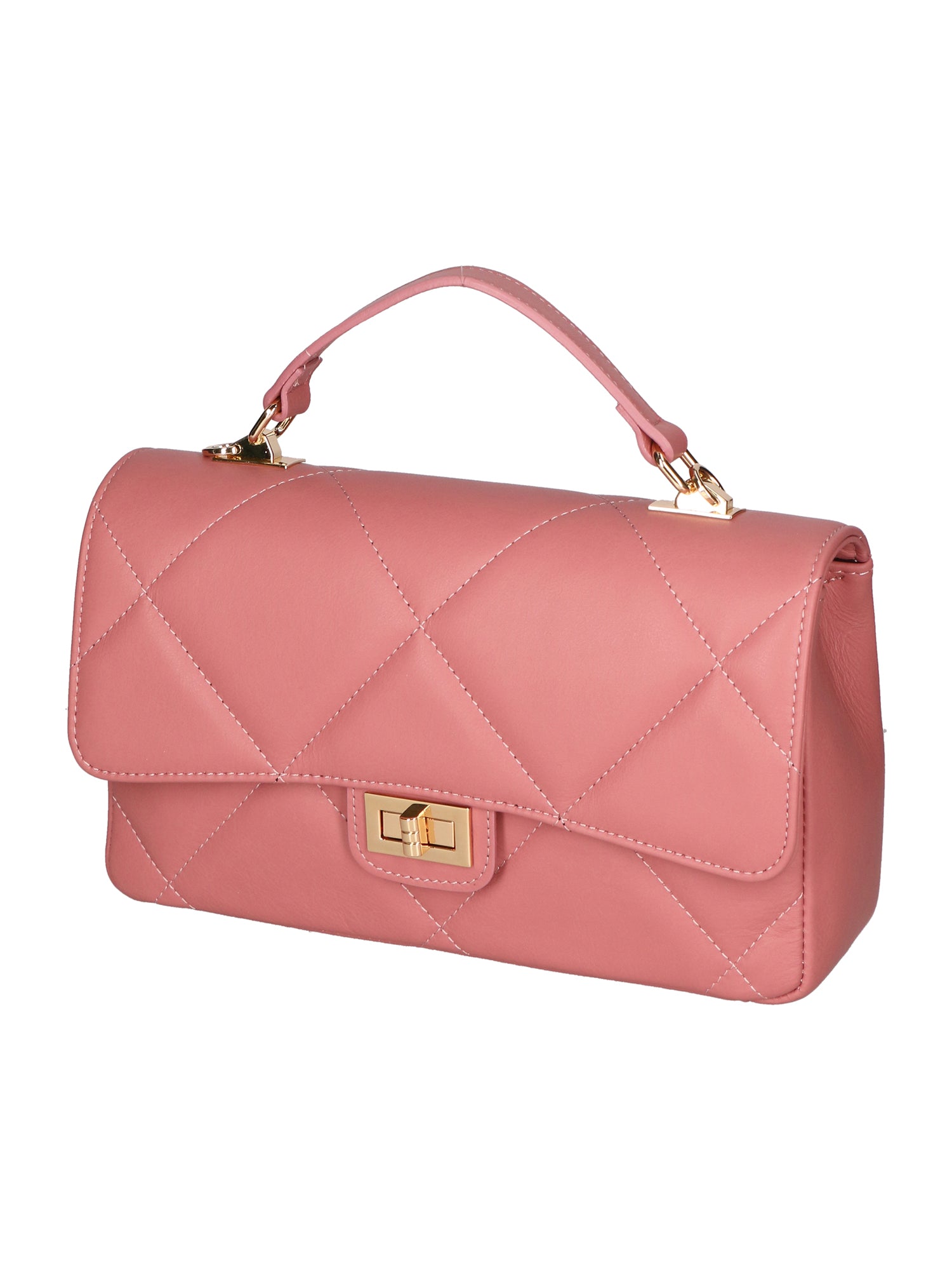 Vita Damen-Schultertasche aus echtem Leder, hergestellt in Italien, 16 x 28 x 8 cm