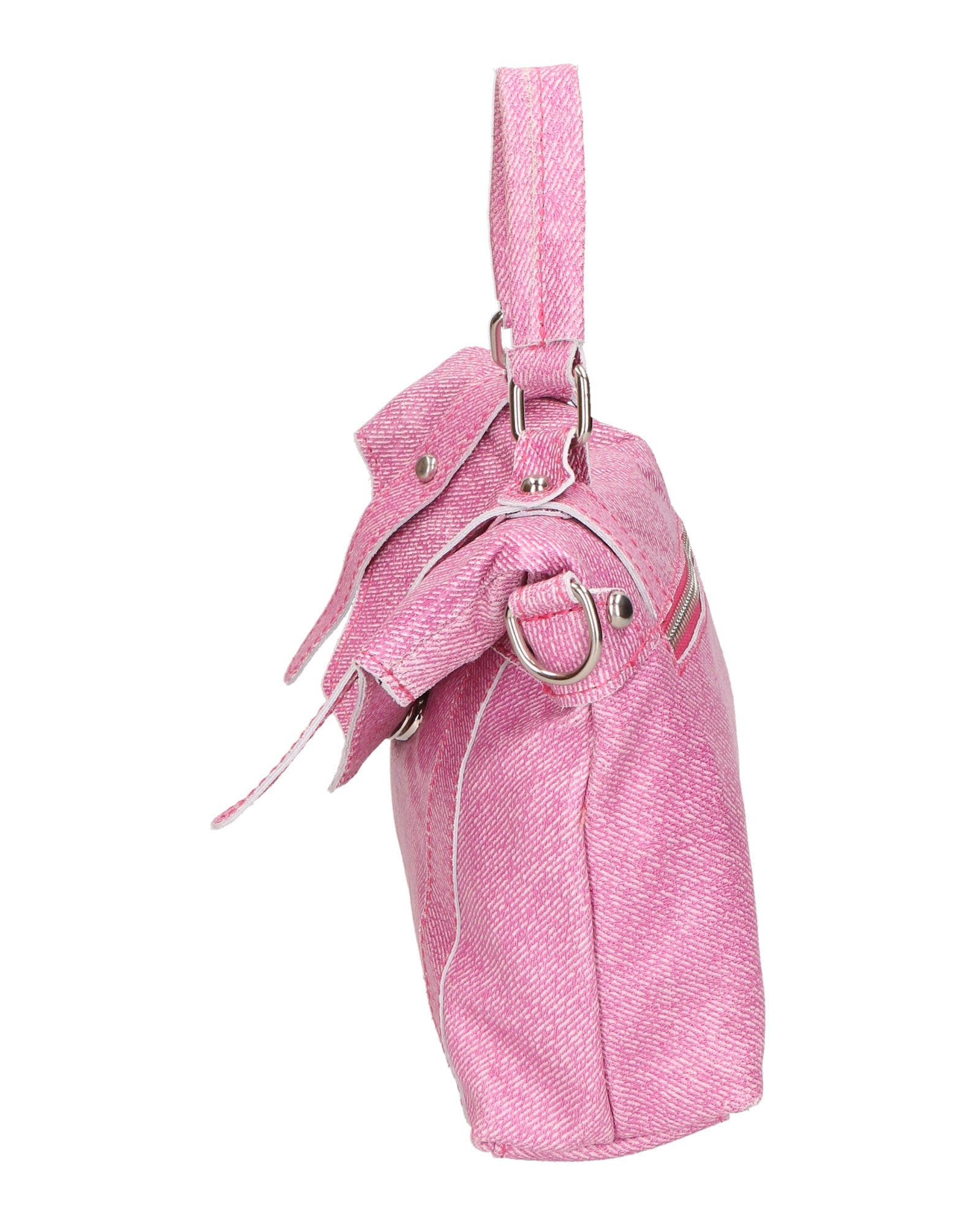 Borsa a mano Leila da donna In Vera pelle Made in Italy 25x17x6 cm
