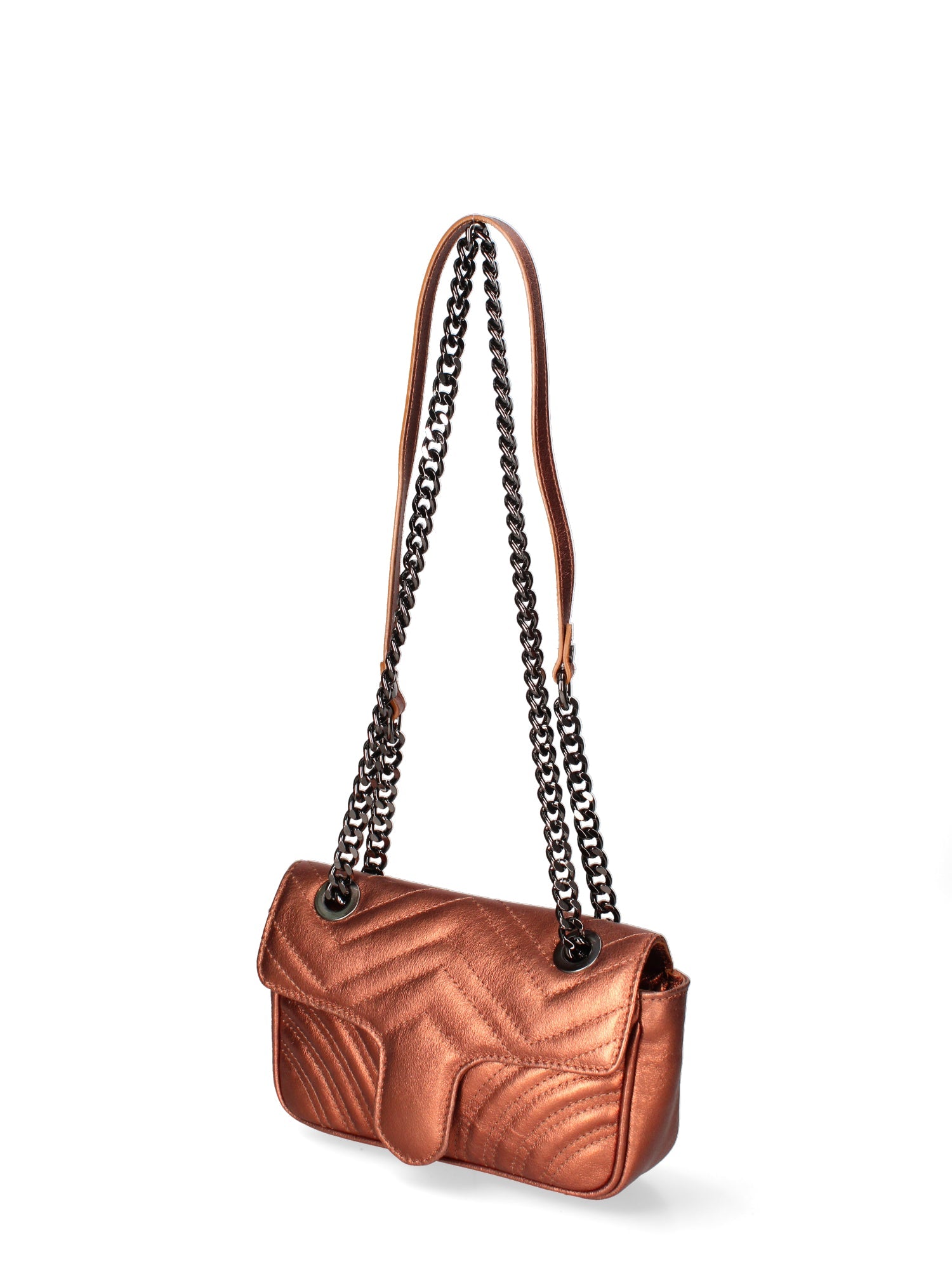 Soleada Borsa a tracolla da donna Vera pelle 8918-FUCSIA Chiara Ferretti