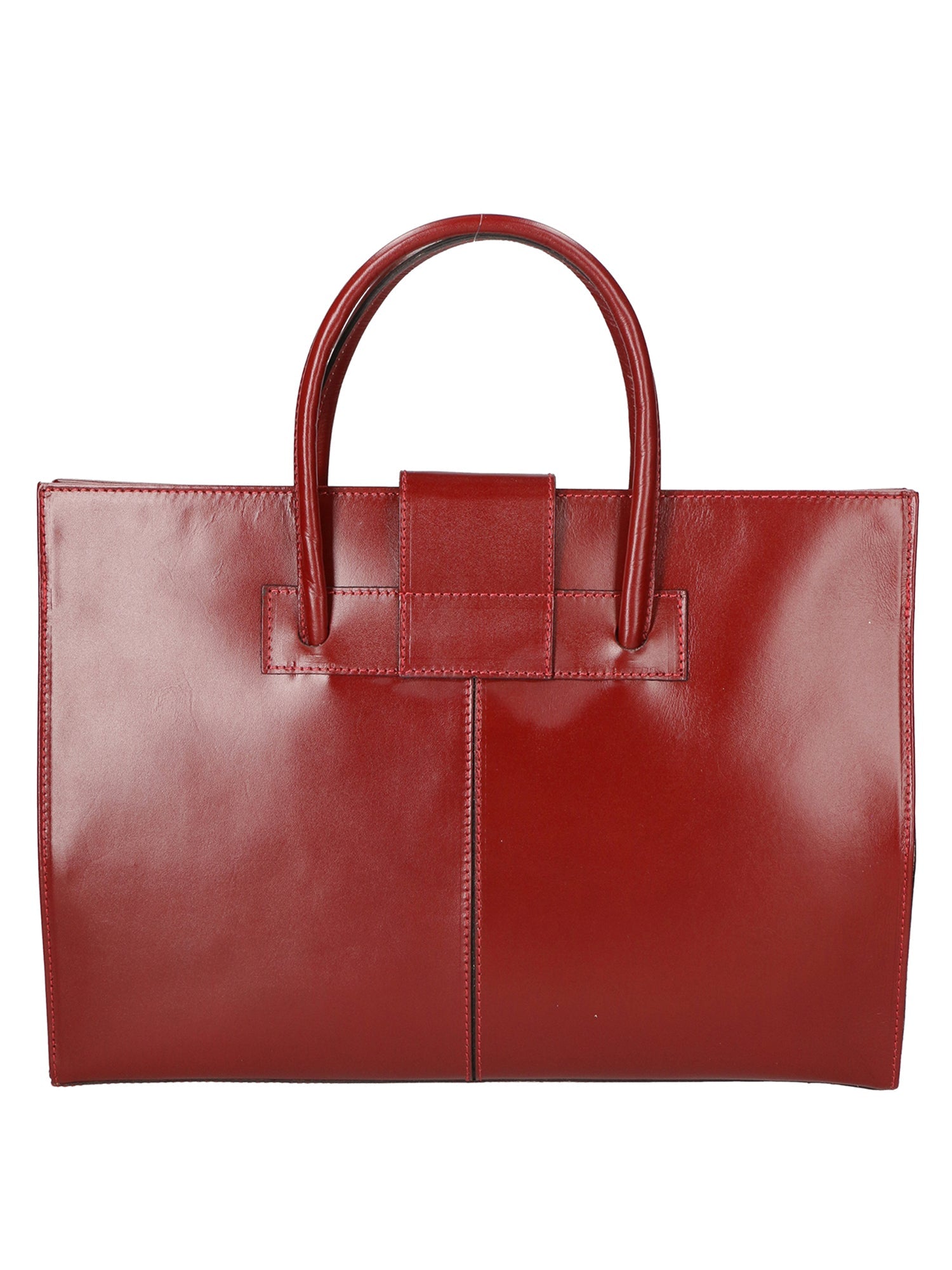 Evelina Borsa a mano da donna 100% pelle 9025-ROSSO Chiara Ferretti