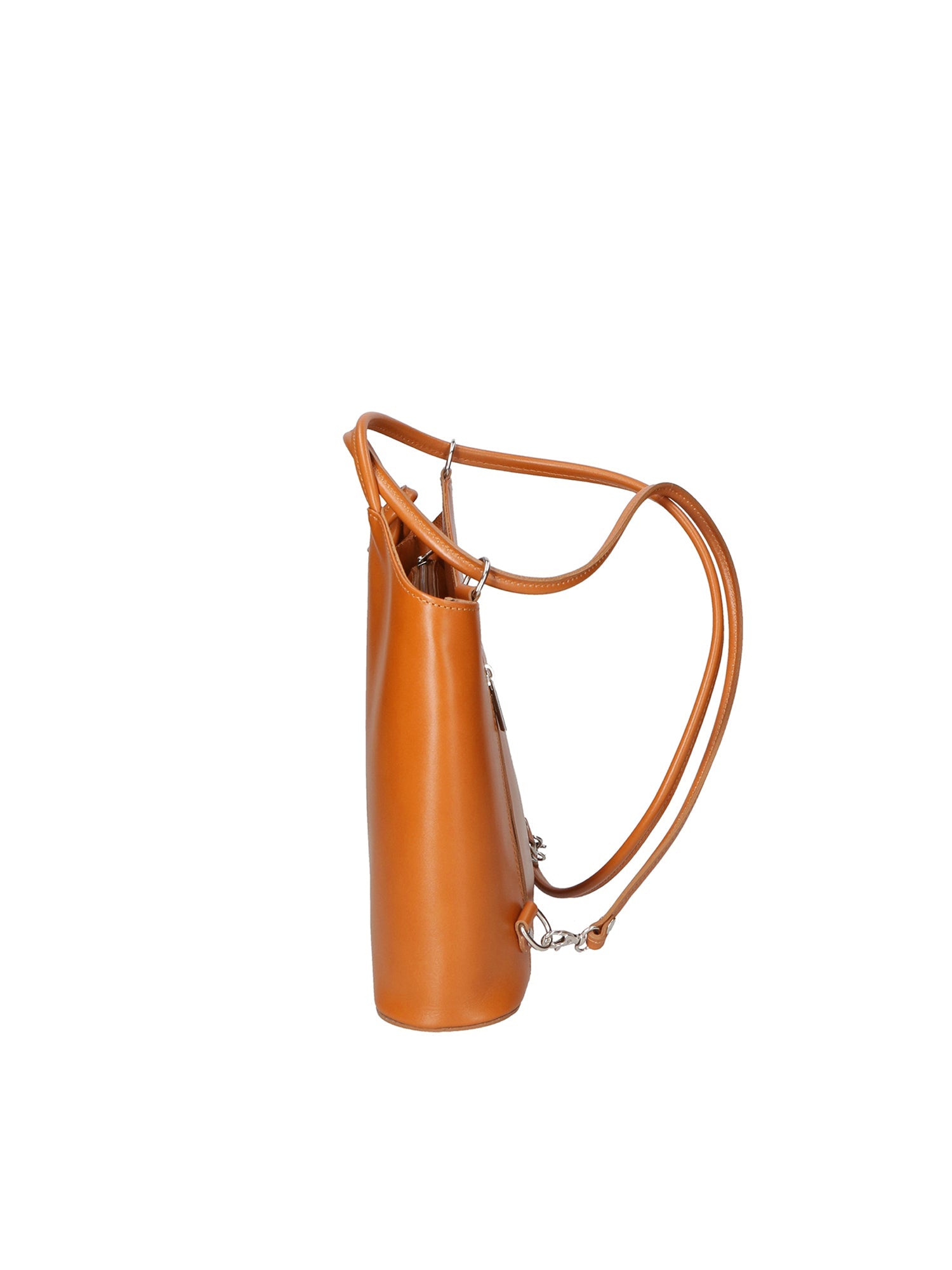 Fabiola Borsa a spalla da donna 100% pelle 9039-CUOIO COGNAC Chiara Ferretti