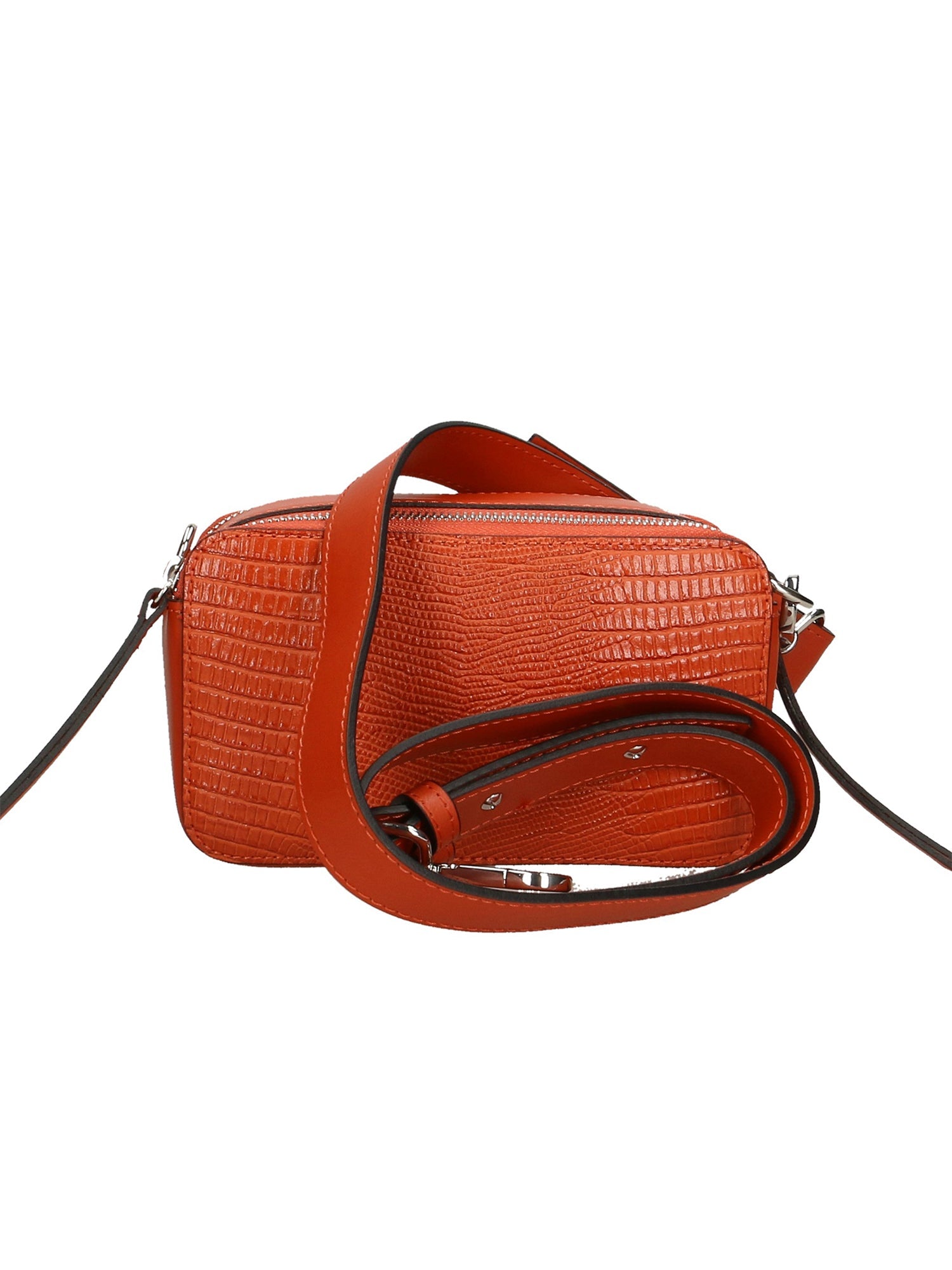 Pina Borsa a tracolla da donna Vera pelle 00637-LU35 MATTONE DARK ORANGE Chiara Ferretti