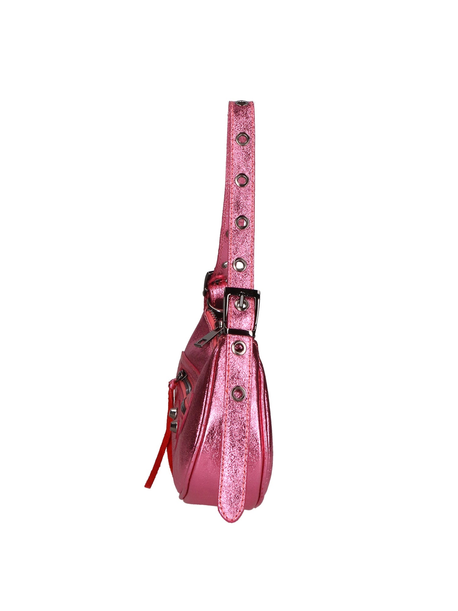 Gloria Damenhandtasche aus echtem Leder, hergestellt in Italien, 12 x 25 x 6 cm