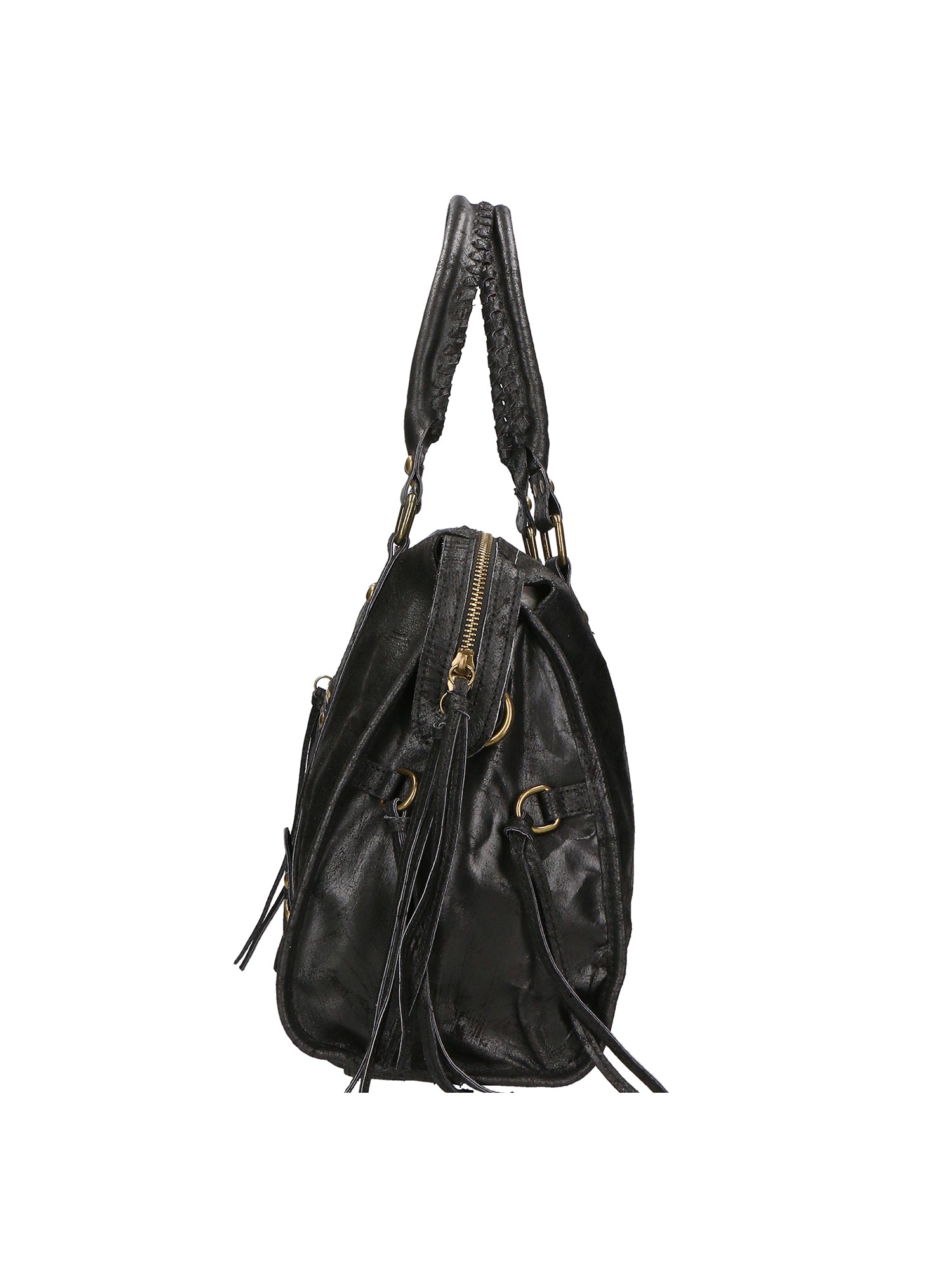 Elara Borsa a spalla da donna Vera pelle 06090-NERO Chiara Ferretti