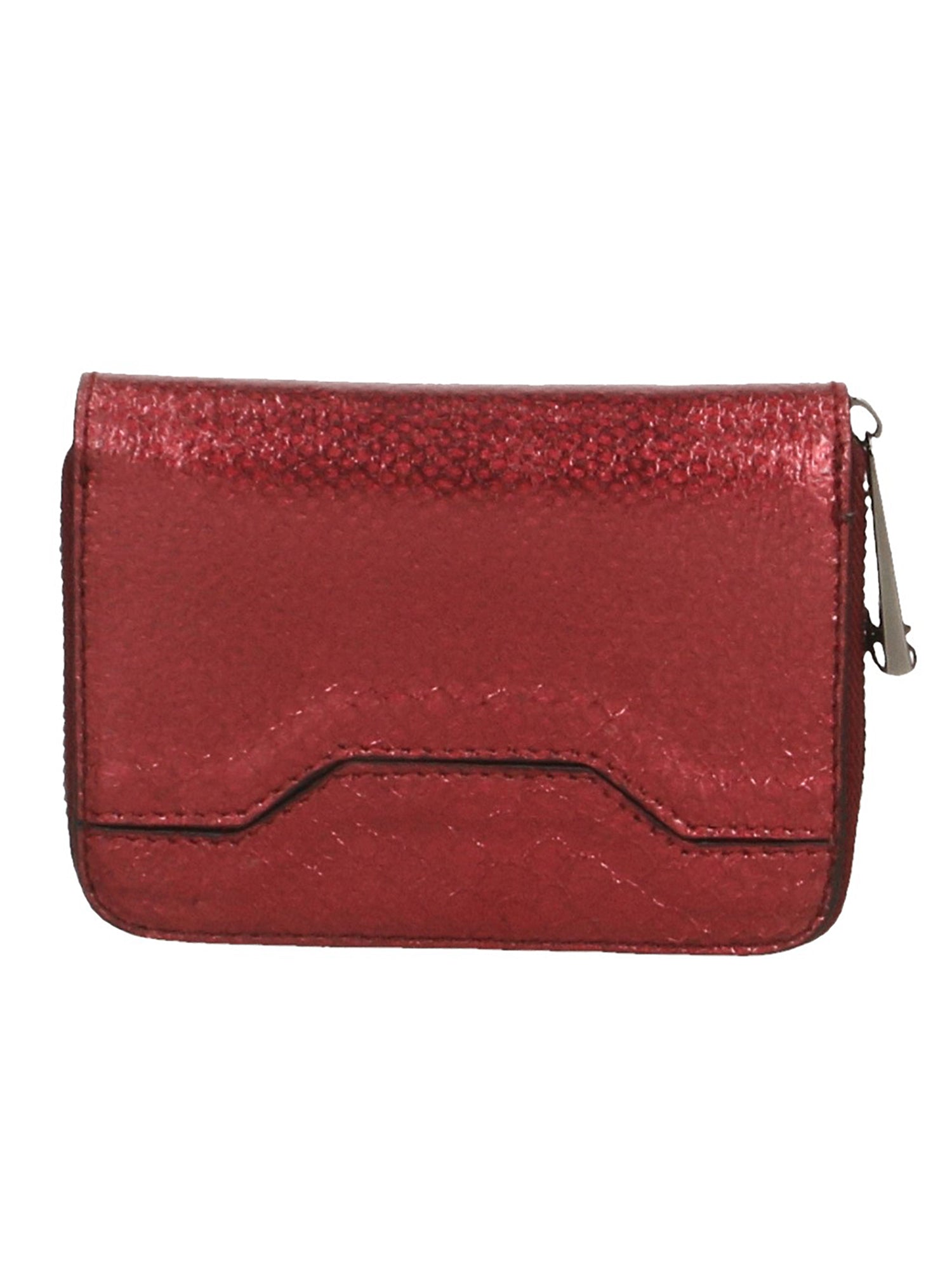 Nohemi Portafoglio donna vera pelle Zip 524072-ROSSO RED Chiara Ferretti