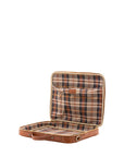 Borsa a mano unisex in vera pelle Made in Italy 4542-MIELE Alessia Firenze
