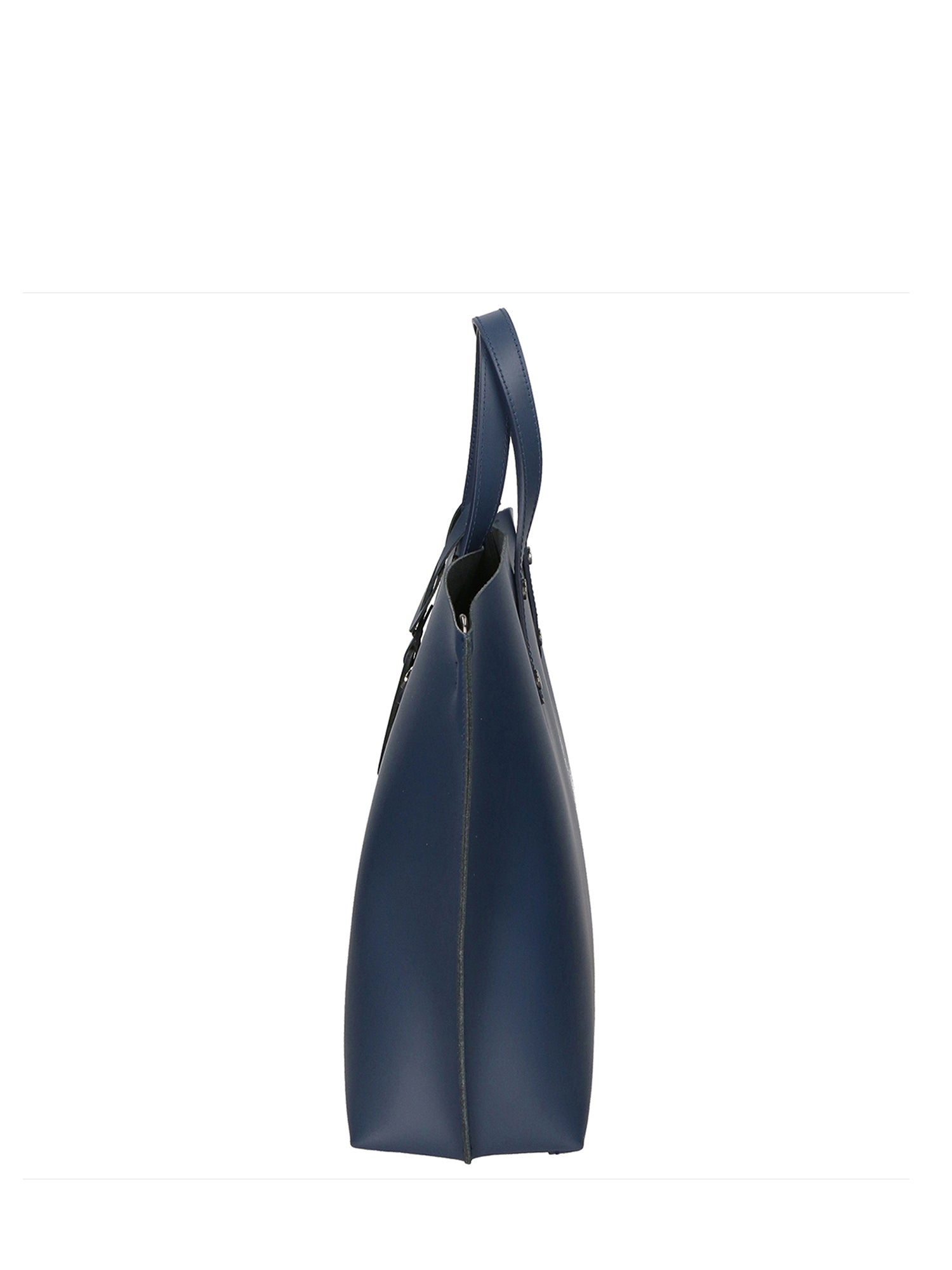 Lumena Borsa a mano da donna Vera pelle 2094-L318 BLU NAVY Chiara Ferretti