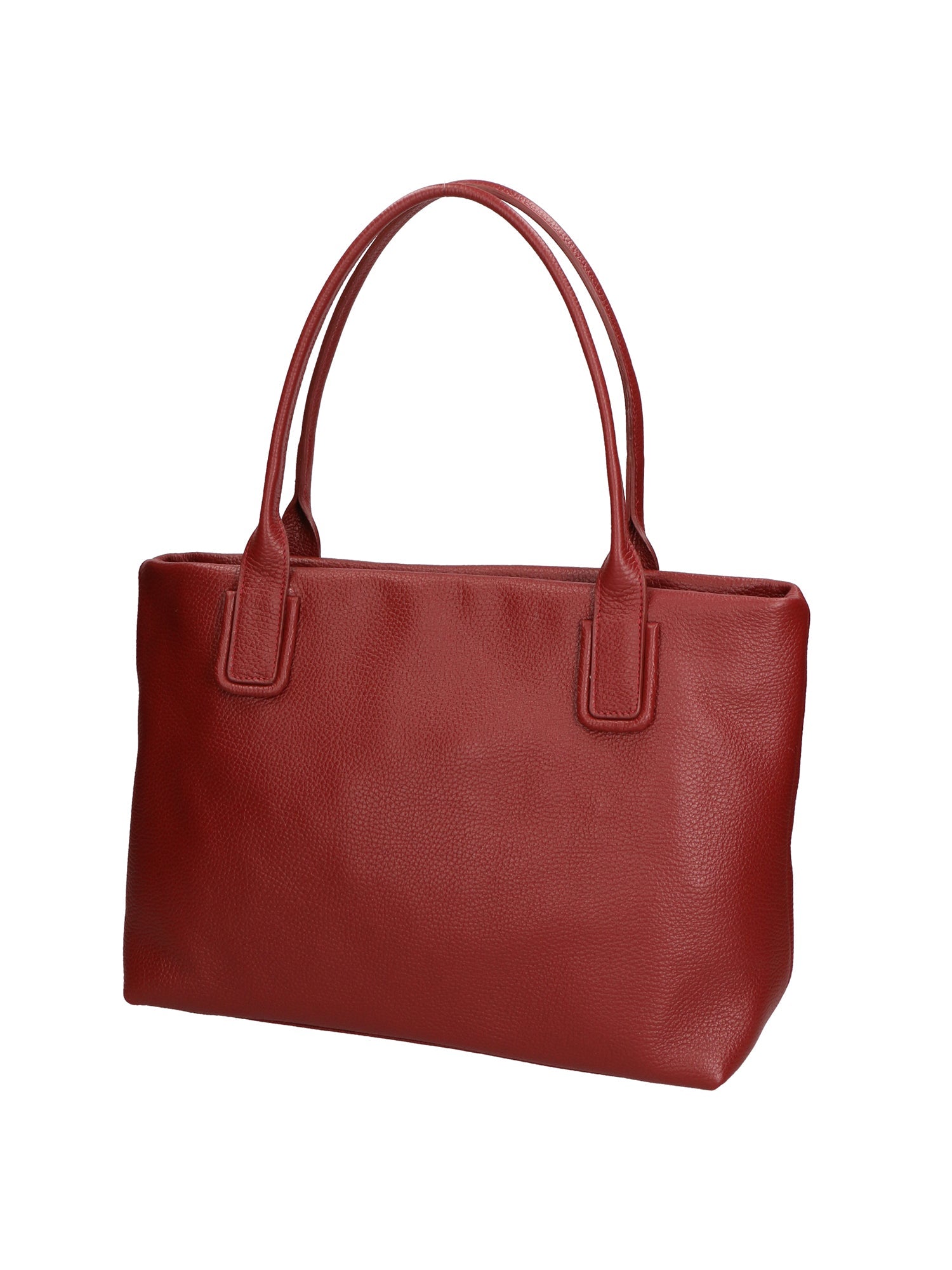 Lorena Borsa a spalla da donna Vera pelle 06506-D10 ROSSO SCURO Chiara Ferretti