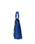 Damen-Schultertasche aus echtem Leder, hergestellt in Italien, 48 x 31 x 11 cm