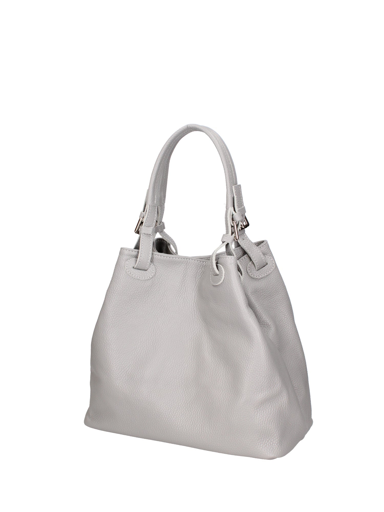 Borsa a spalla da donna In Vera pelle Made in Italy 29x32x17 cm