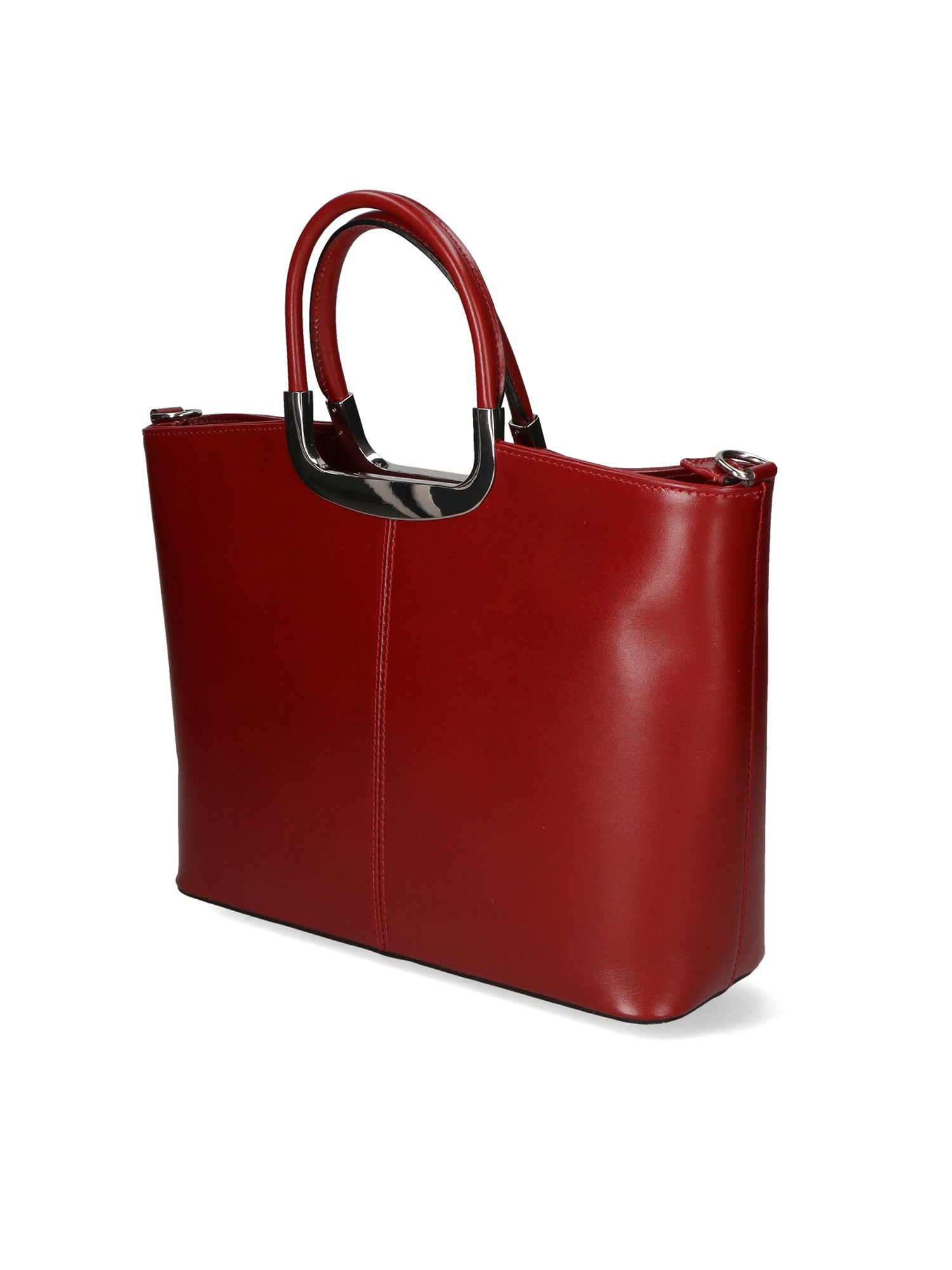 Francesca Borsa a mano da donna 100% pelle 9133-ROSSO RED Chiara Ferretti