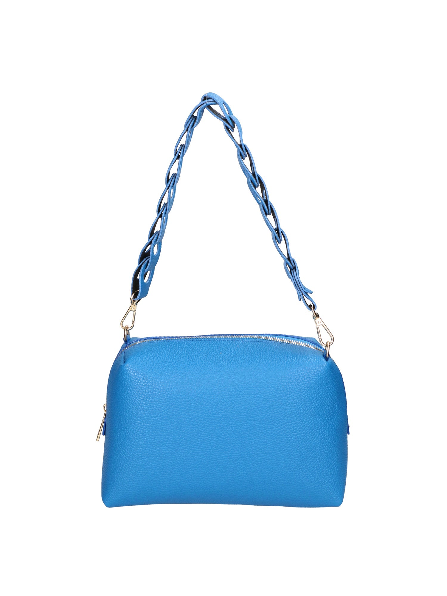 Livia Borsa a spalla da donna Vera pelle 06443-BLU ASTER Chiara Ferretti