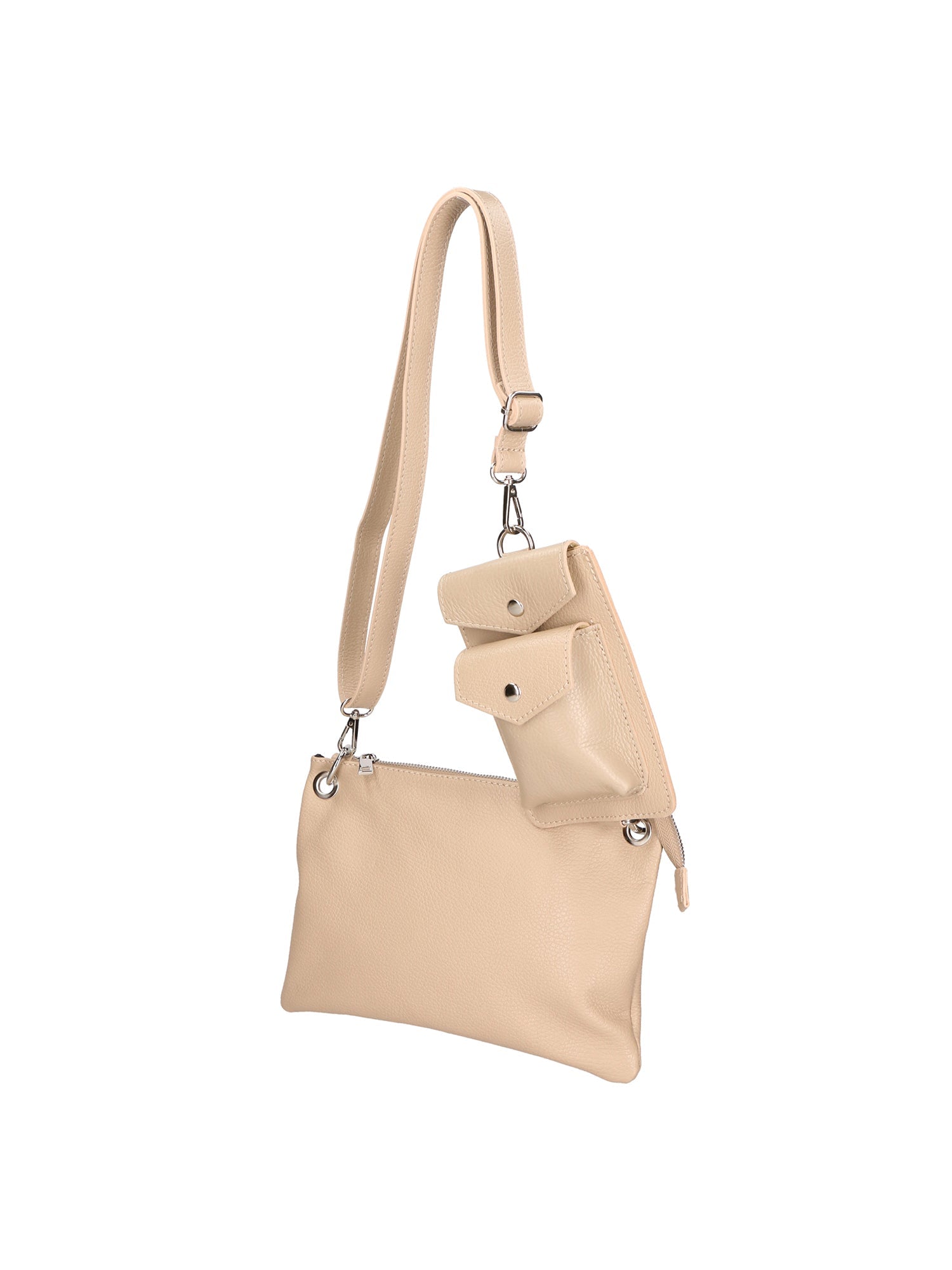 Ifigenia Borsa a tracolla da donna Vera pelle 05932-D05 CAPPUCCINO CAPUCHIN Chiara Ferretti