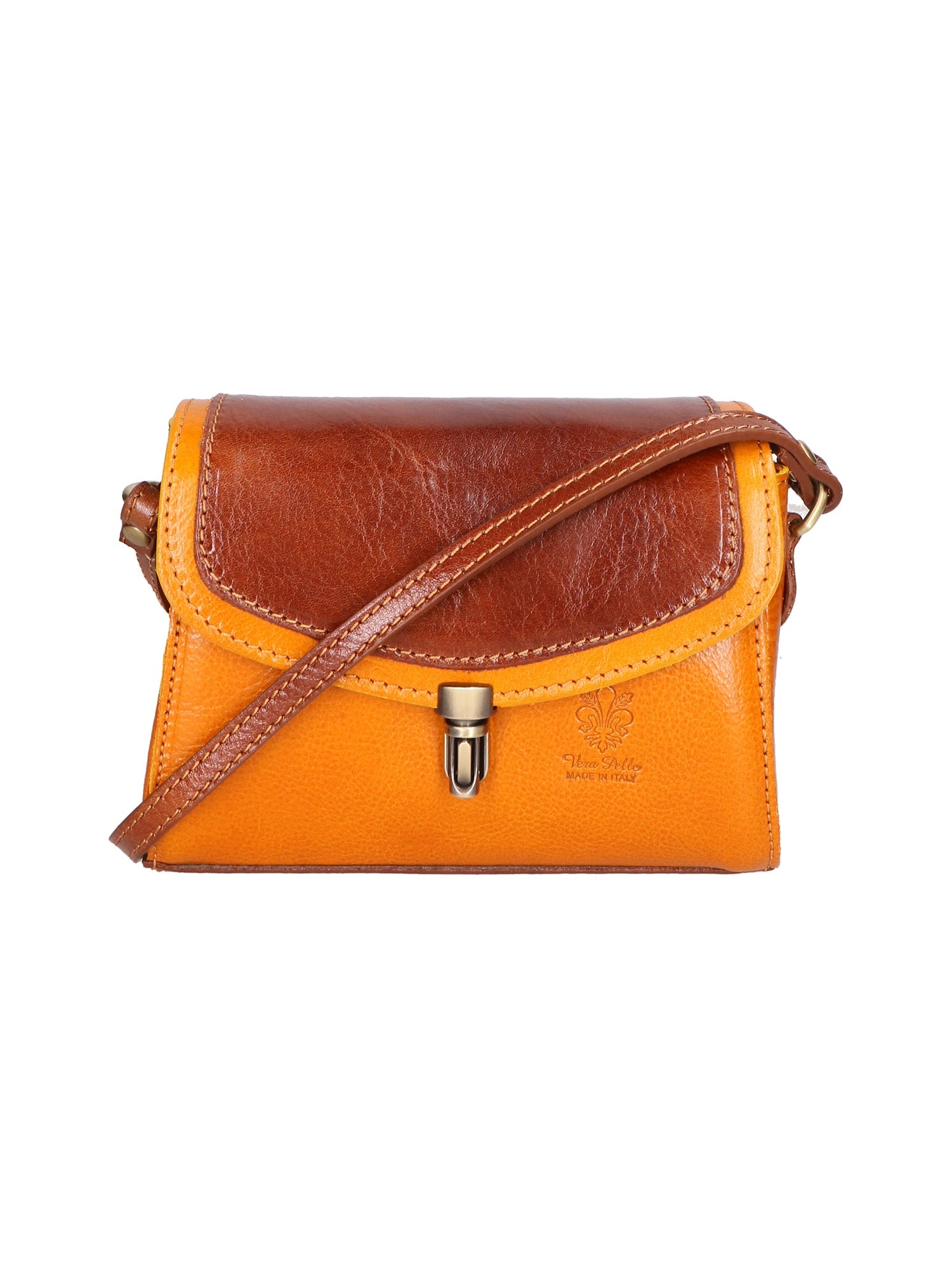 07118-GIALLO + MARRONE Chiara Ferretti