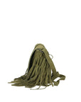 Iolanthe Borsa a tracolla da donna Vera pelle 1421-VERDE MILITARE Chiara Ferretti