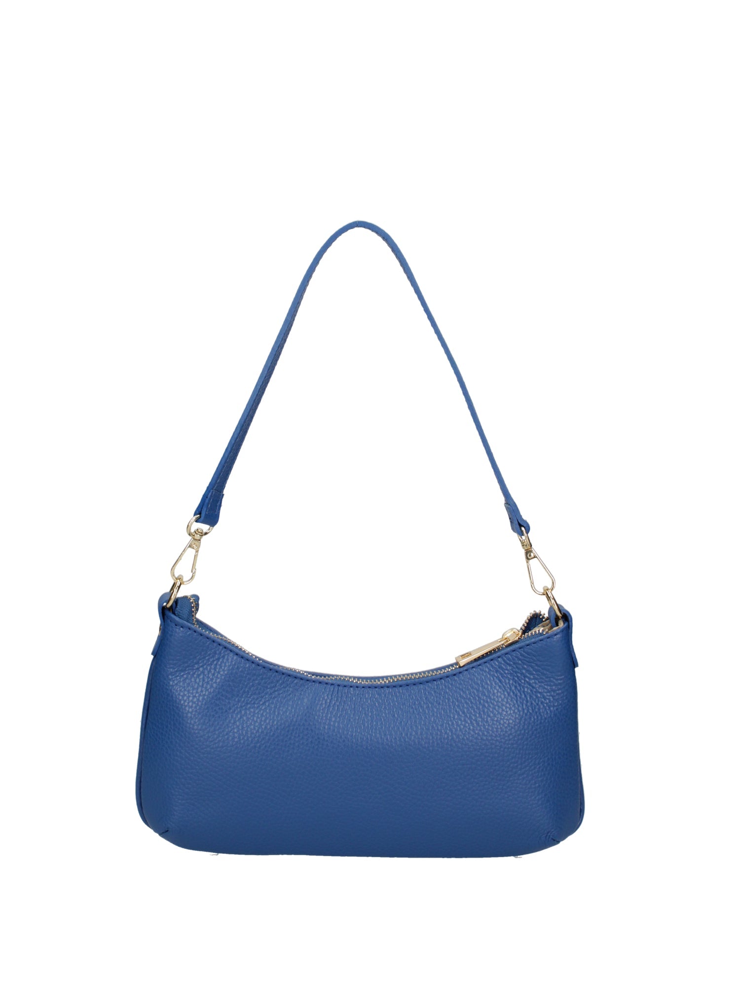 Damen-Schultertasche aus echtem Leder, hergestellt in Italien, 27 x 14 x 3 cm