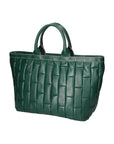 Olivia Borsa a mano da donna 100% pelle KAN 05-VERDE Chiara Ferretti