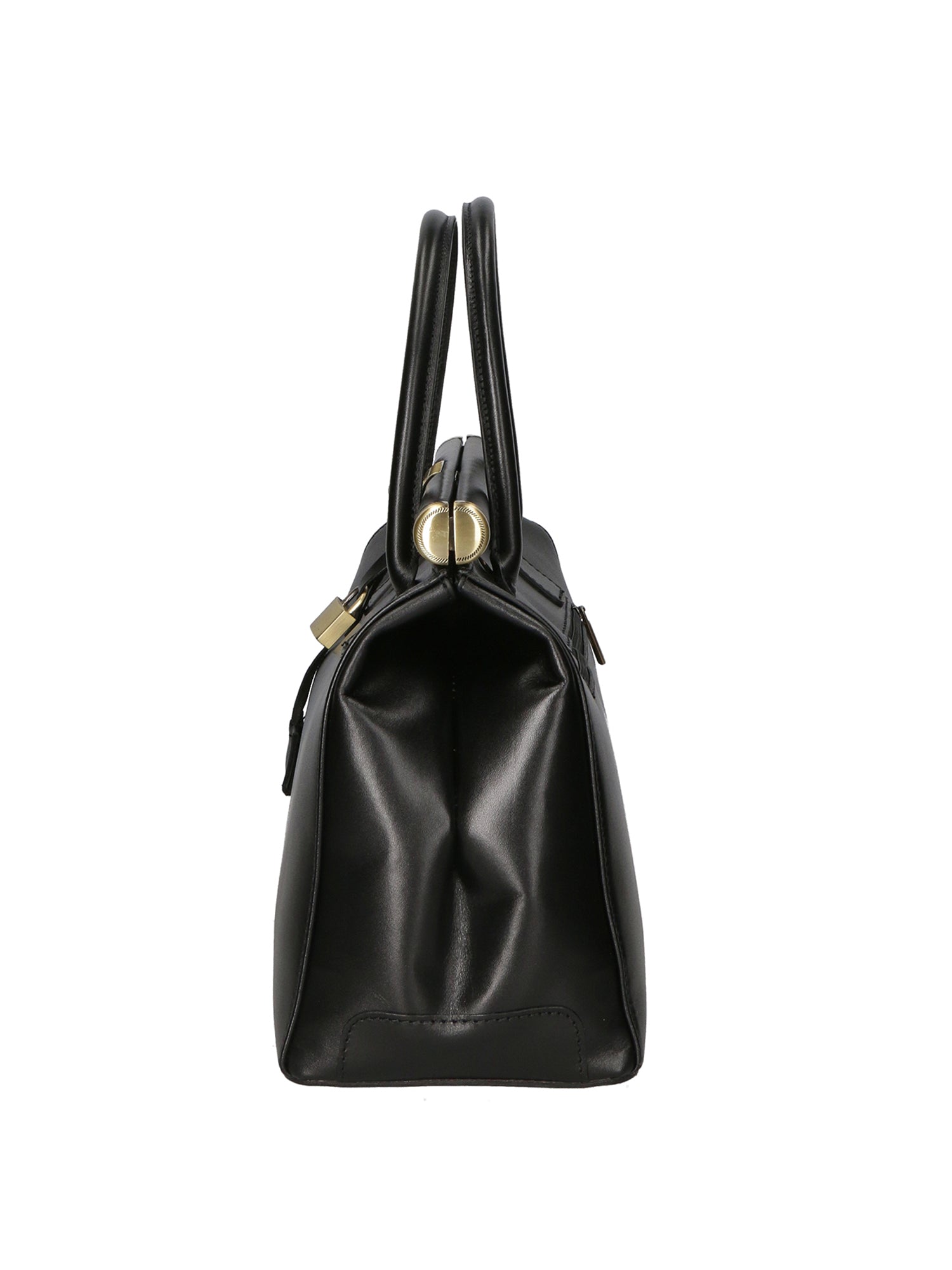 Federica Borsa a mano da donna Vera pelle 9106-NERO BLACK Chiara Ferretti