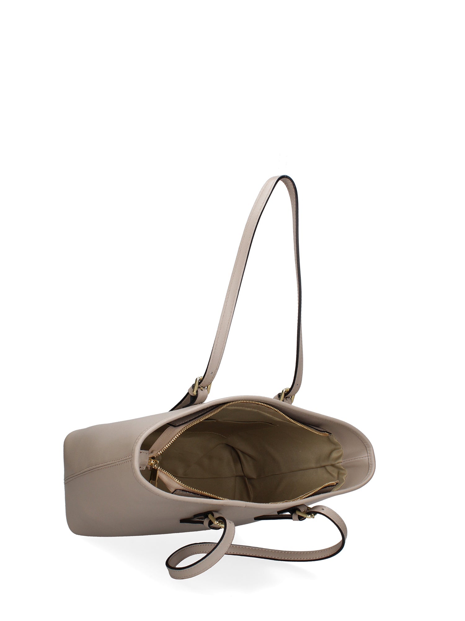 Lysia Borsa a spalla da donna Vera pelle 3306-SF05 TAUPE CHIARO Chiara Ferretti