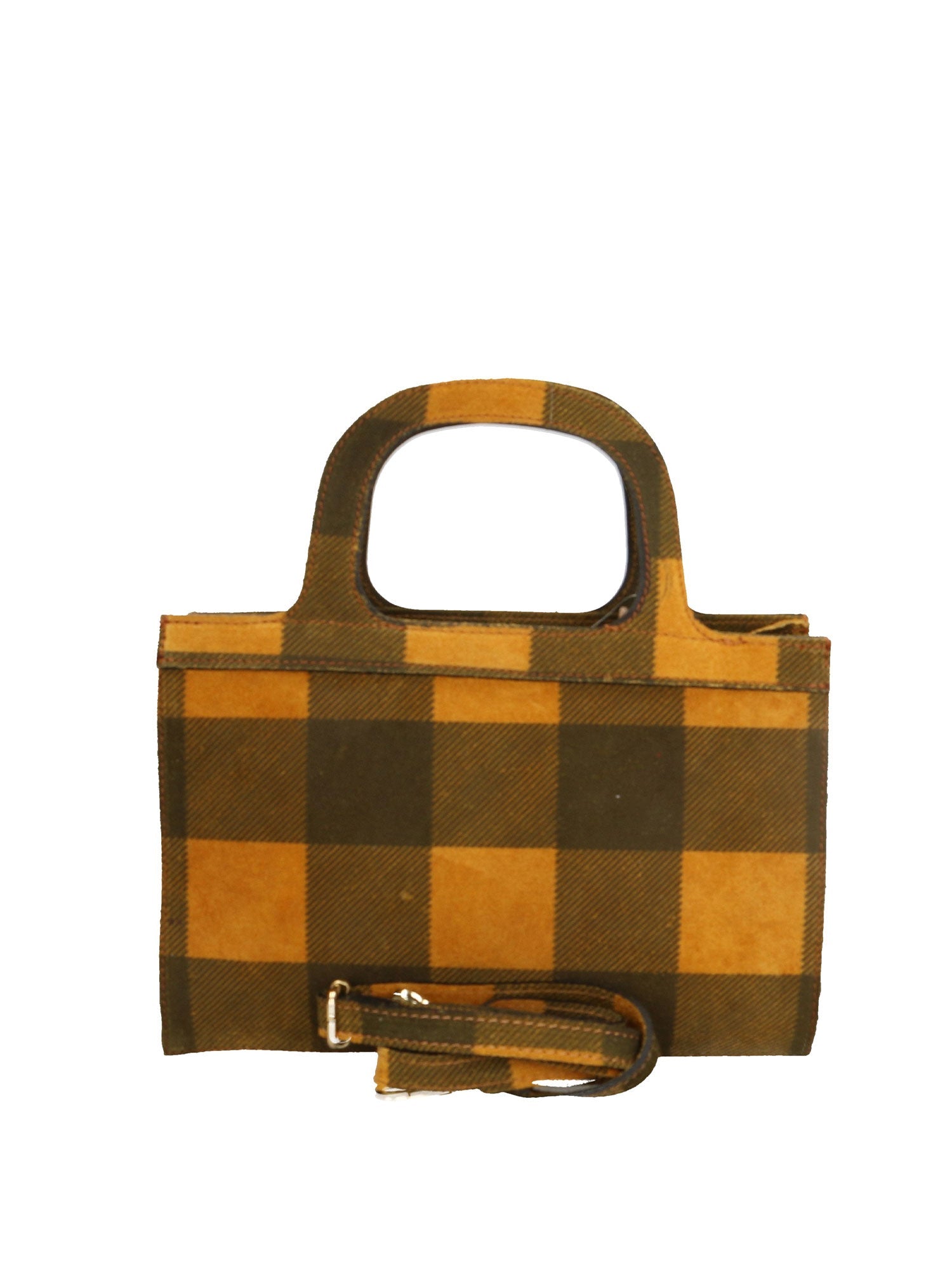 Ambrel Borsa a mano da donna Vera pelle 00660-047 SENAPE Chiara Ferretti