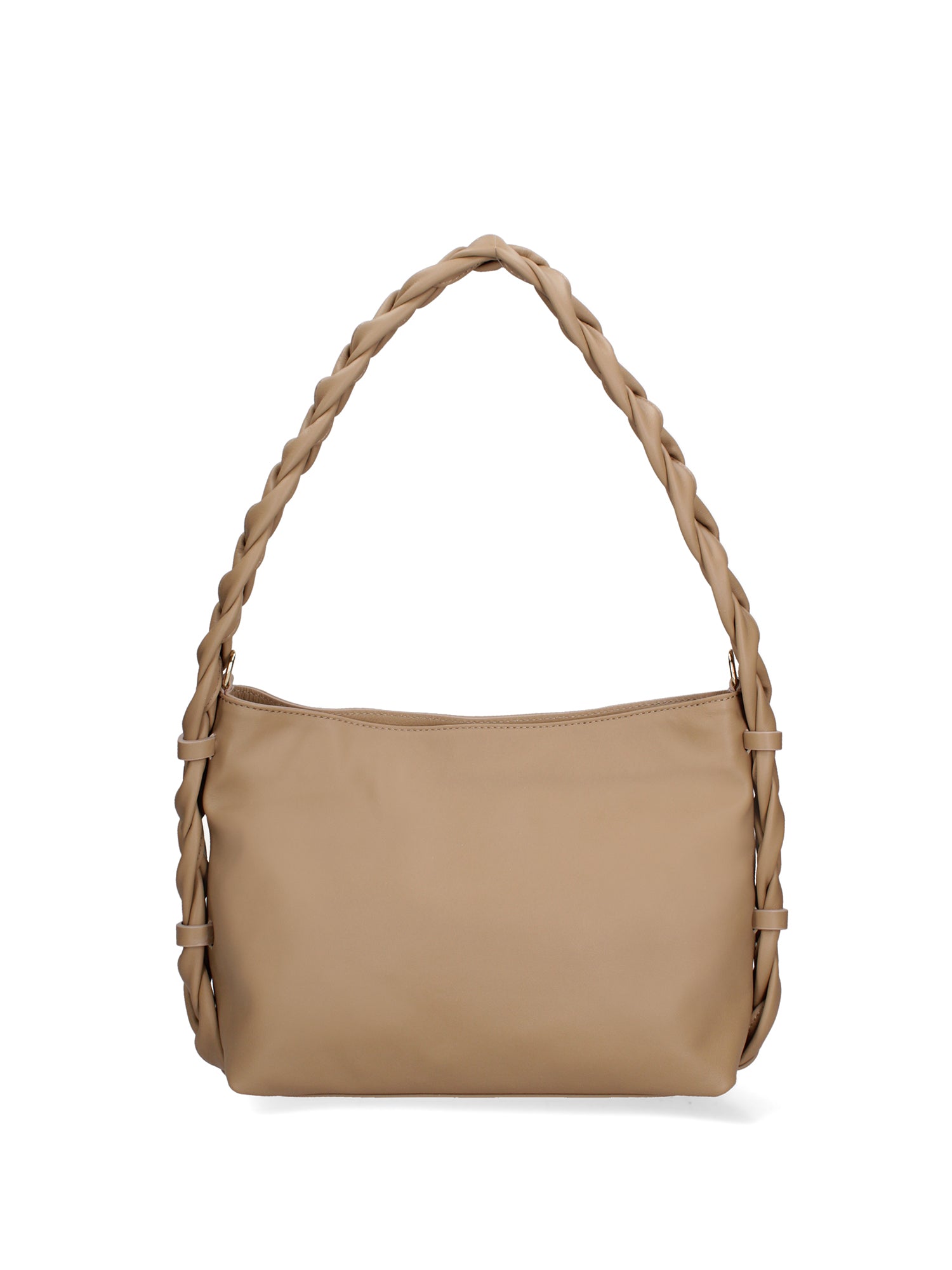 Isara Borsa a spalla da donna Vera pelle 07170-S05 TAUPE CHIARO Chiara Ferretti