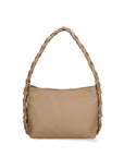 Isara Borsa a spalla da donna Vera pelle 07170-S05 TAUPE CHIARO Chiara Ferretti