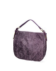 Lumelia Borsa a mano da donna Vera pelle 80013-038 VIOLA SCURO Chiara Ferretti
