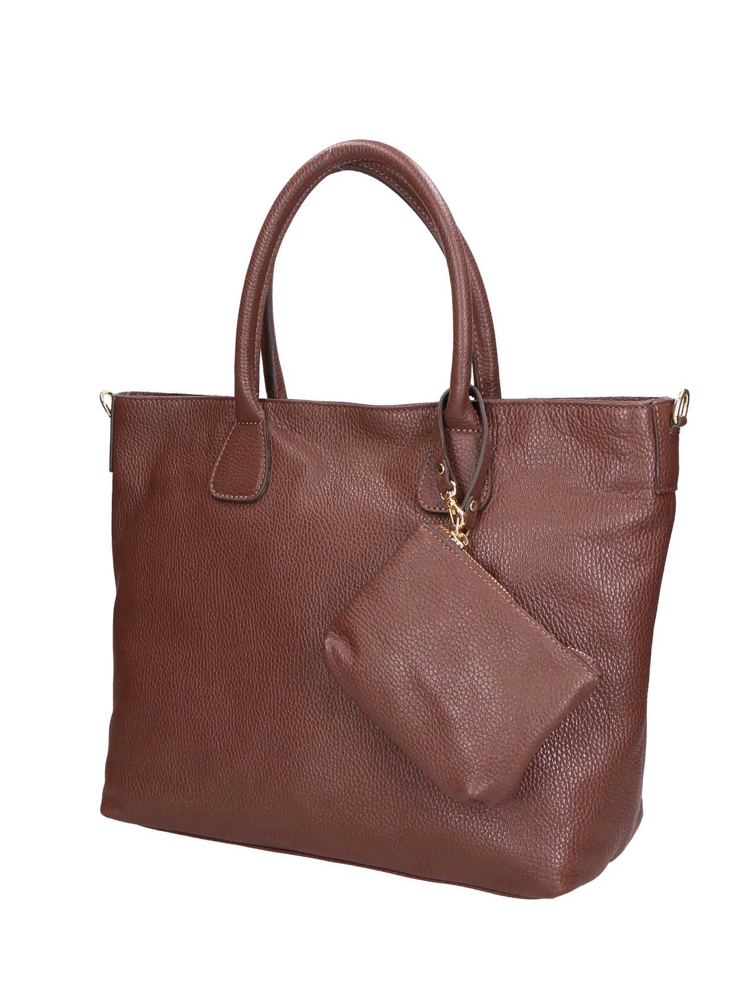 Sylvie Unisex-Handtasche aus echtem Leder, hergestellt in Italien, 34 x 30 x 9 cm