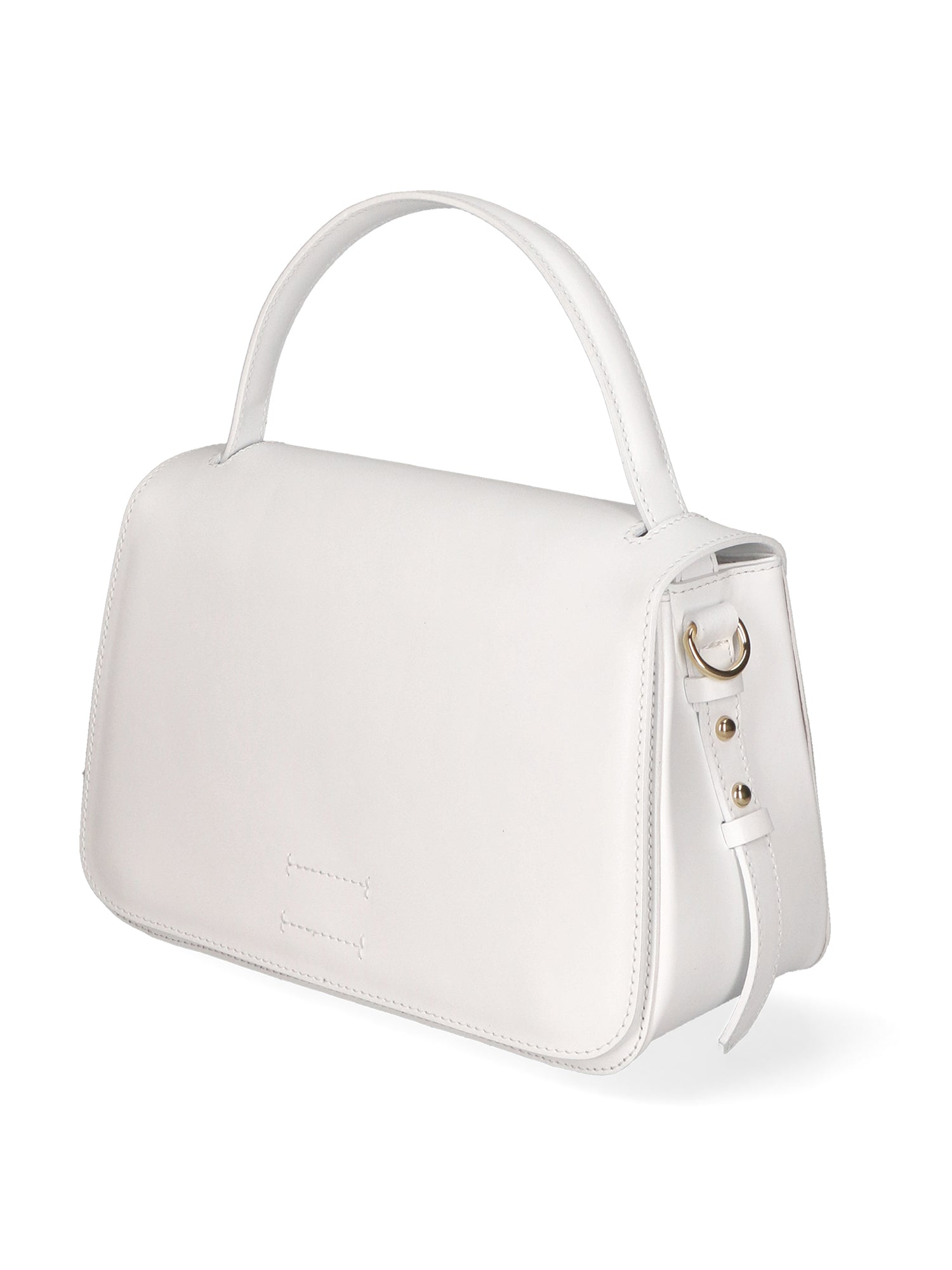 Lucia Borsa a mano da donna 100% pelle 04514-L101 BIANCO Chiara Ferretti