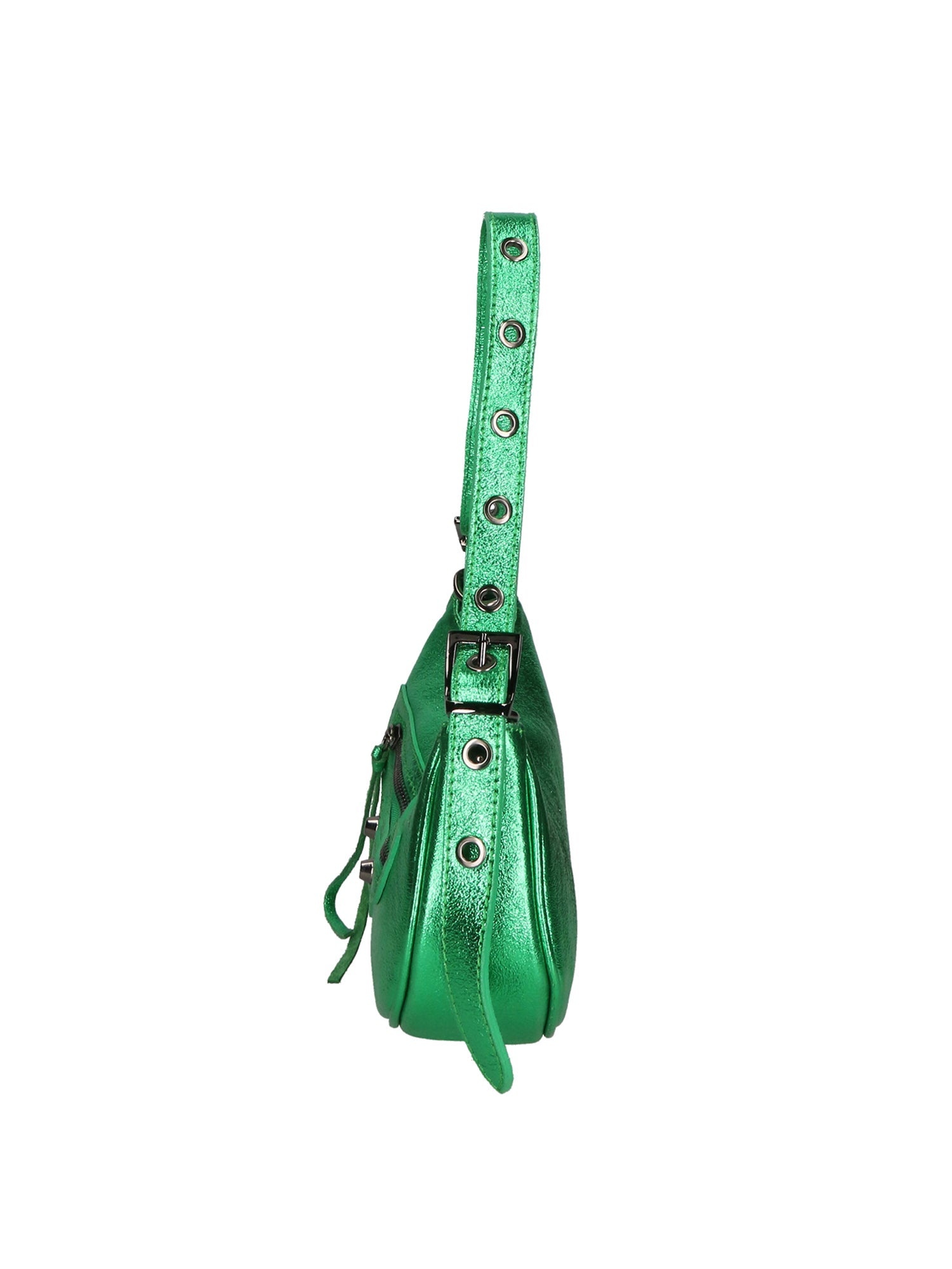 Gloria Borsa a mano da donna Vera pelle 05708-L028 VERDE MEDIO Chiara Ferretti