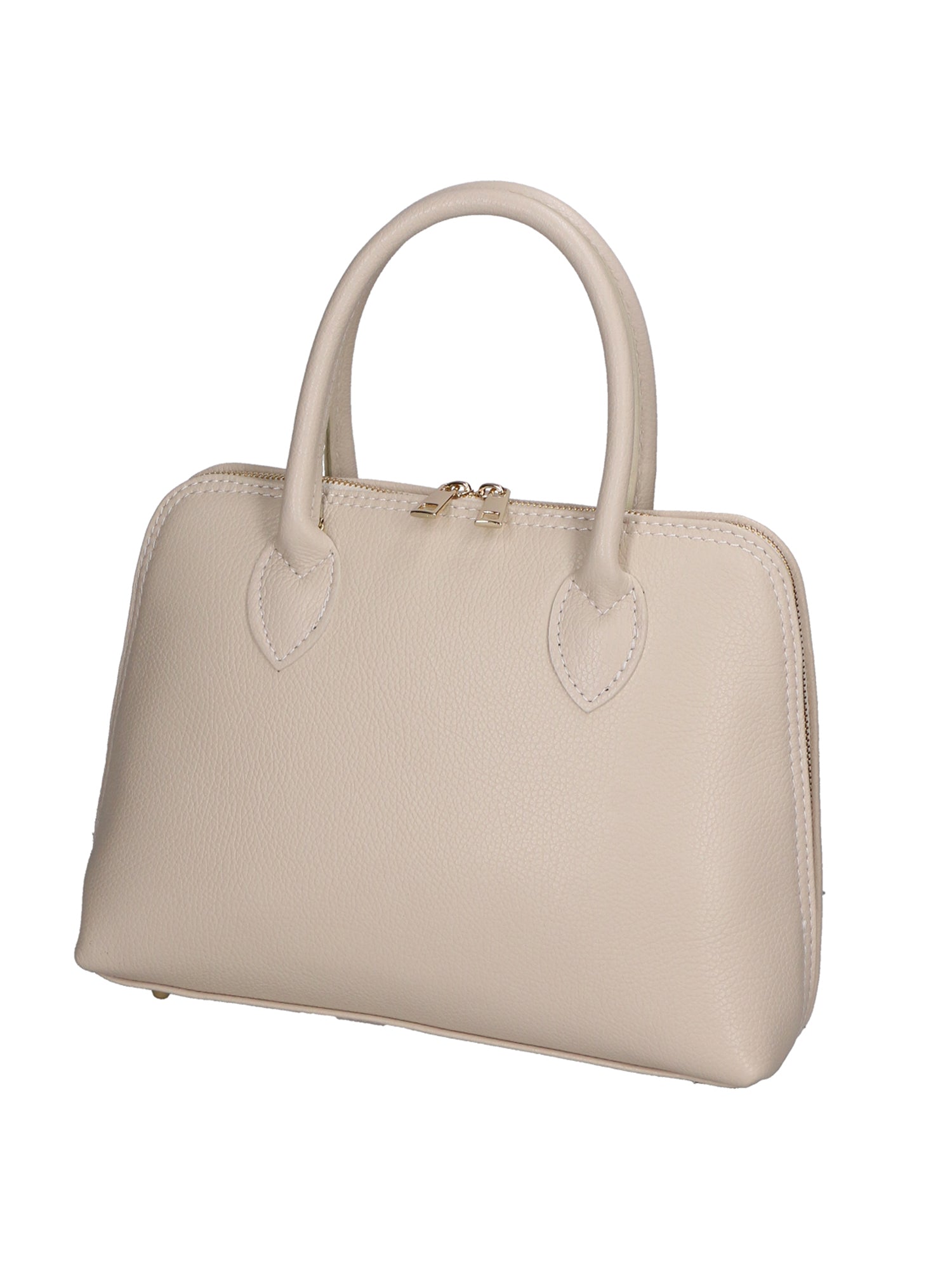 Kloe Borsa a mano da donna 100% pelle 3349-LATTE Chiara Ferretti