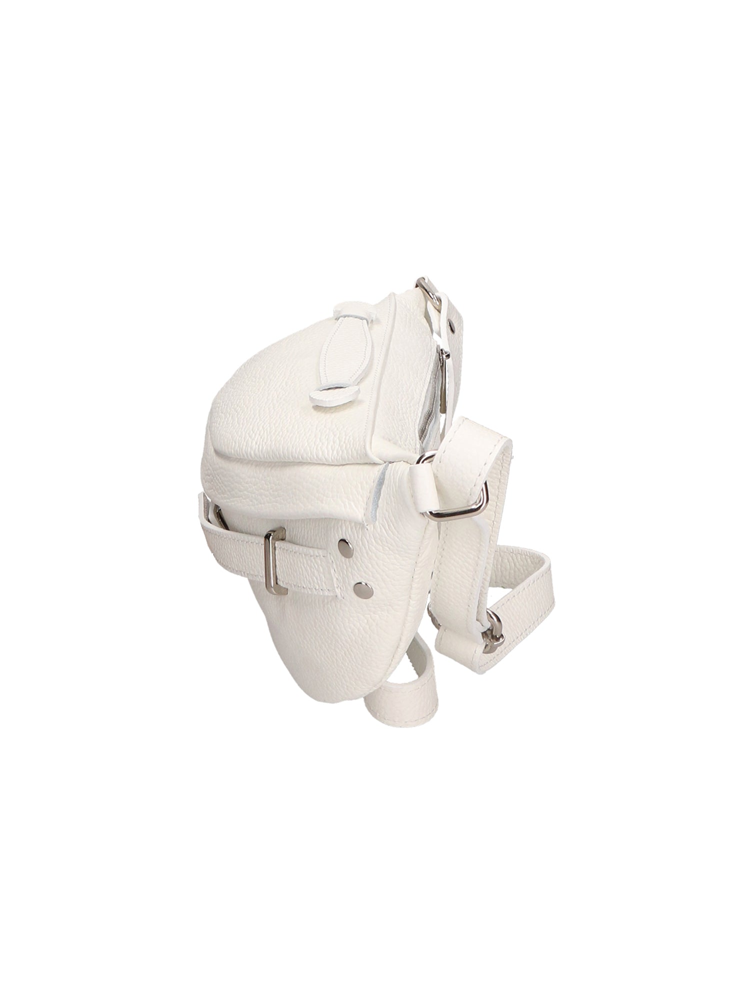 Gianna 05918-D01 BIANCO Marsupio da donna in vera pelle Chiara Ferretti