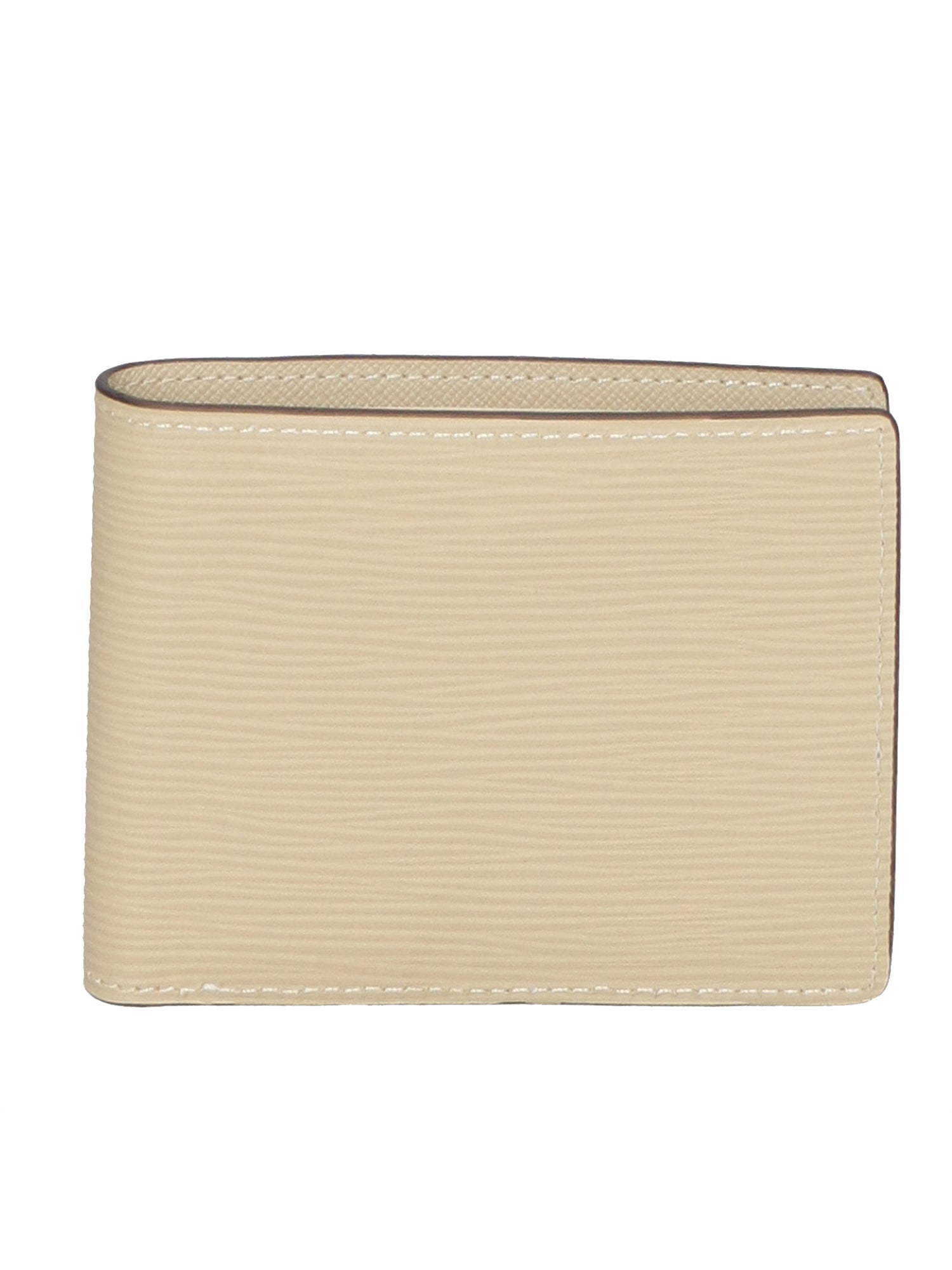 Marcolina 60895 1-BEIGE Portafoglio unisex in vera pelle Chiara Ferretti