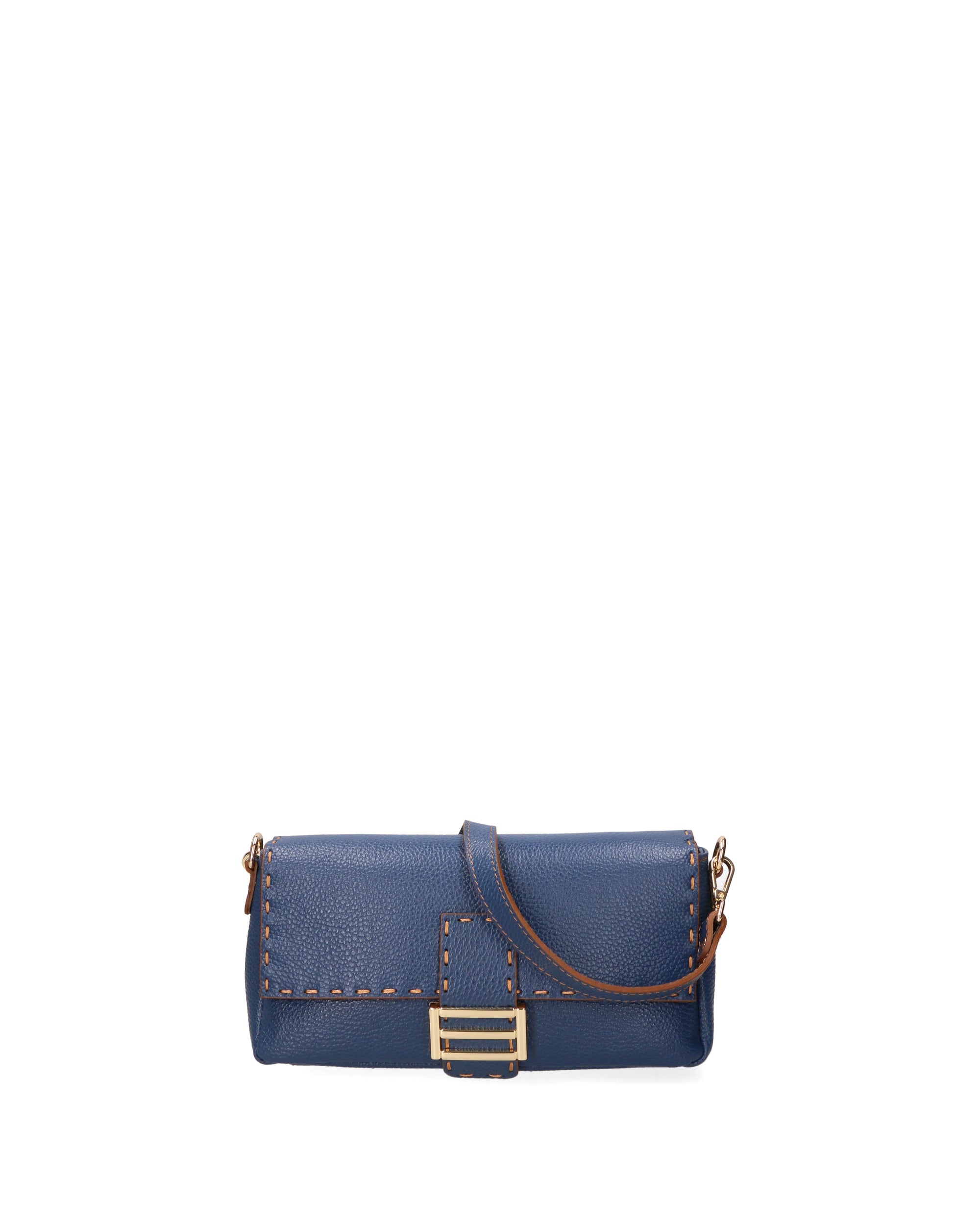Borsa a spalla da Donna Wally in Vera Pelle Made in Italy 29x13x9 cm