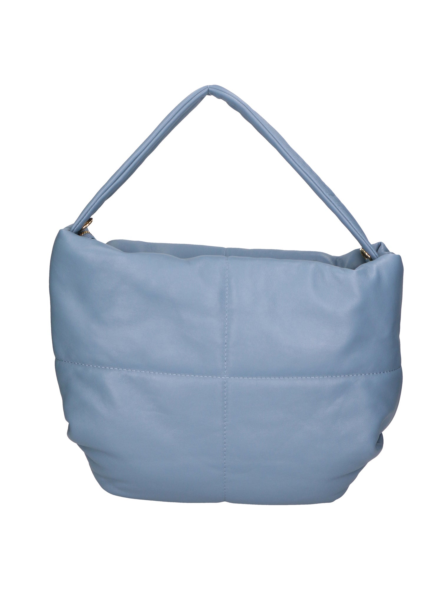 Virginia Borsa a spalla da donna Vera pelle 06495-S41 CELESTE SCURO Chiara Ferretti