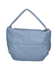 Virginia Borsa a spalla da donna Vera pelle 06495-S41 CELESTE SCURO Chiara Ferretti