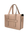 Nara Damenhandtasche aus echtem Leder, hergestellt in Italien, 20 x 25 x 8 cm