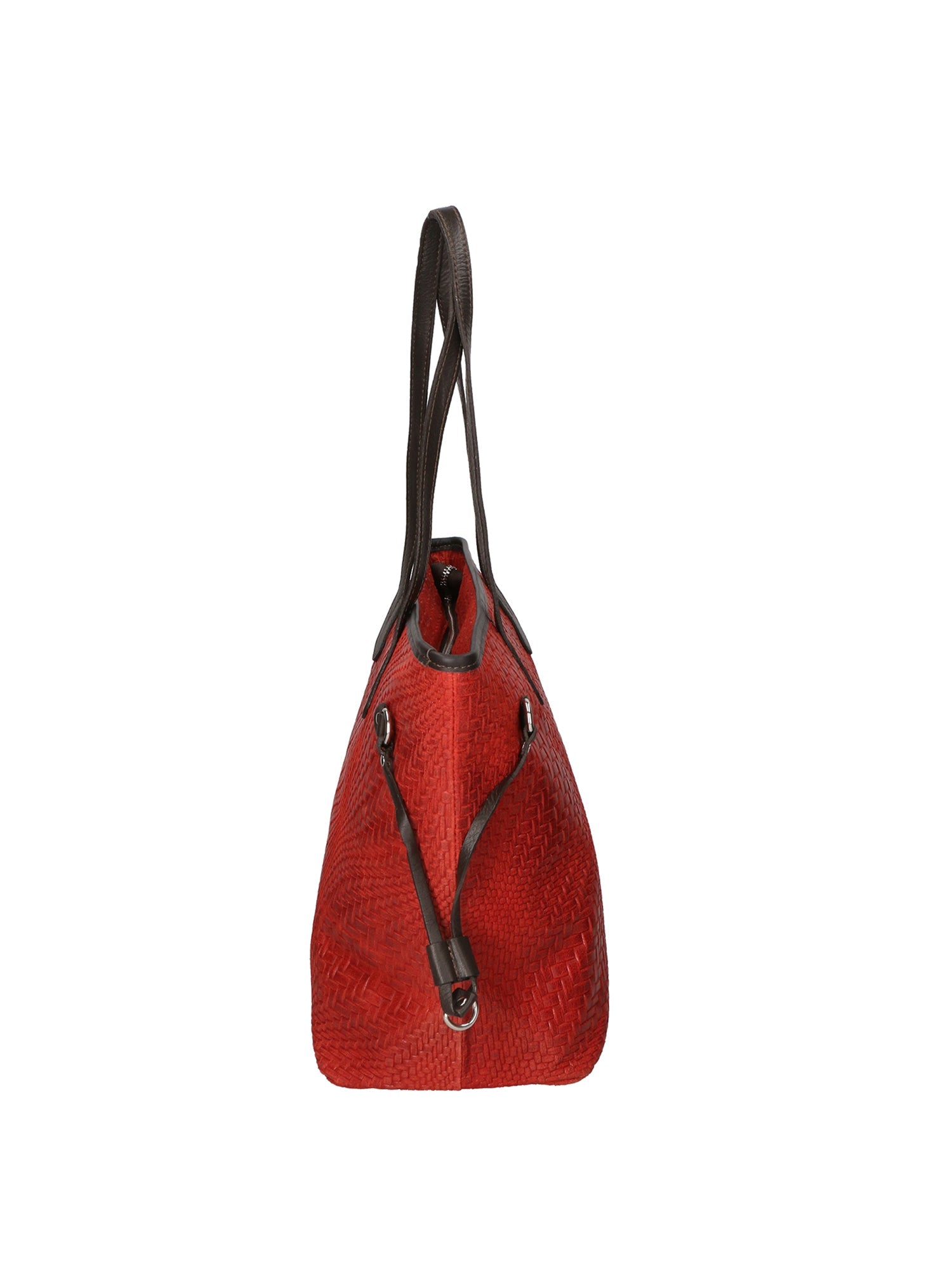 Emiliana Borsa a spalla da donna Vera pelle 80061-ROSSO Chiara Ferretti