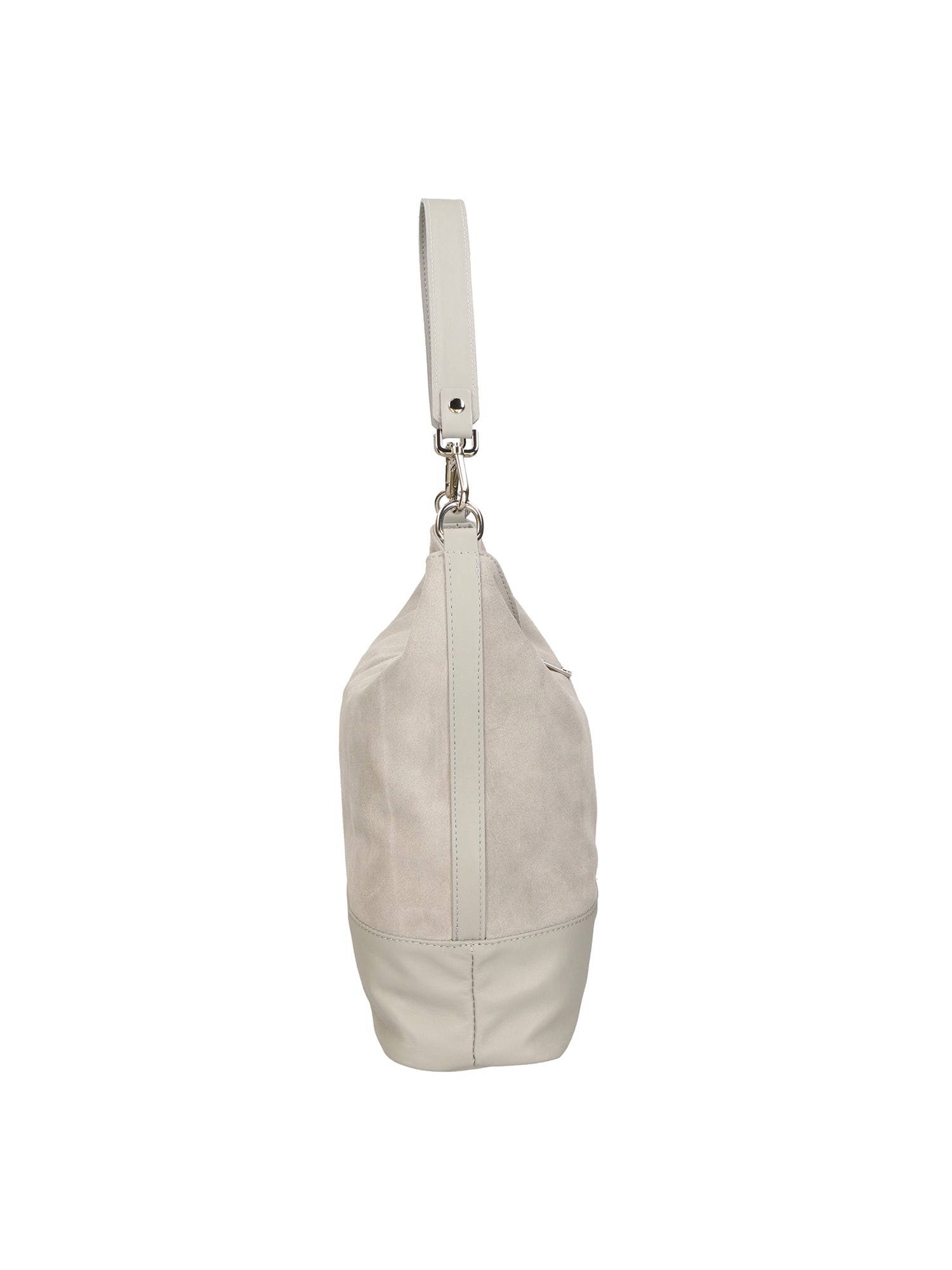 Graziana Borsa a spalla da donna Vera pelle 05960-21 GRIGIO 86 GRIGIO Chiara Ferretti