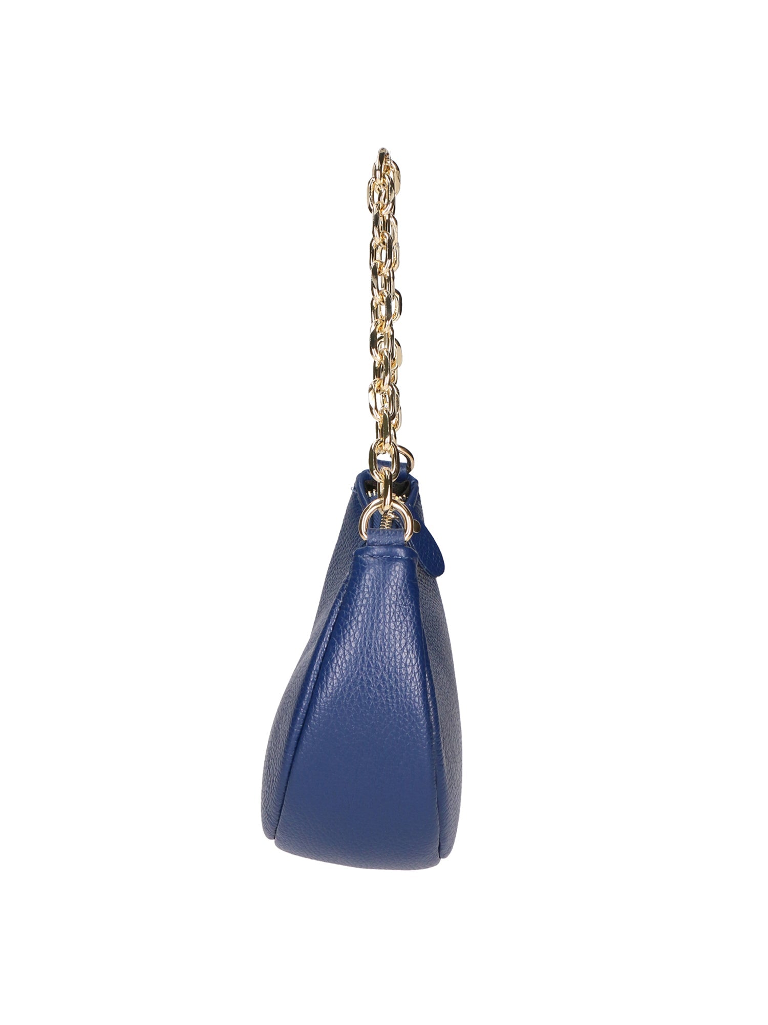 Loreta Borsa a spalla da donna Vera pelle 06511-D24 BLU JEANS Chiara Ferretti