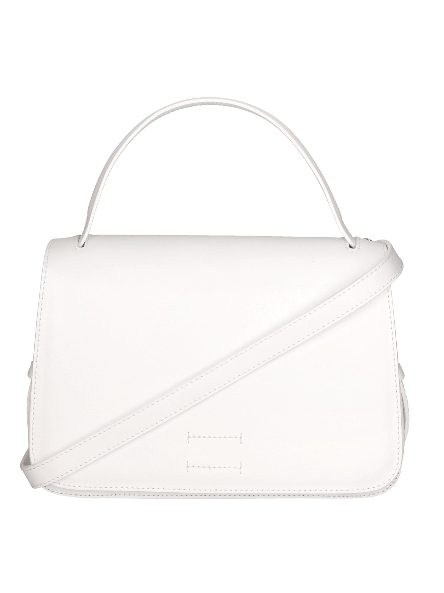 Lucia Borsa a mano da donna 100% pelle 04514-L101 BIANCO Chiara Ferretti