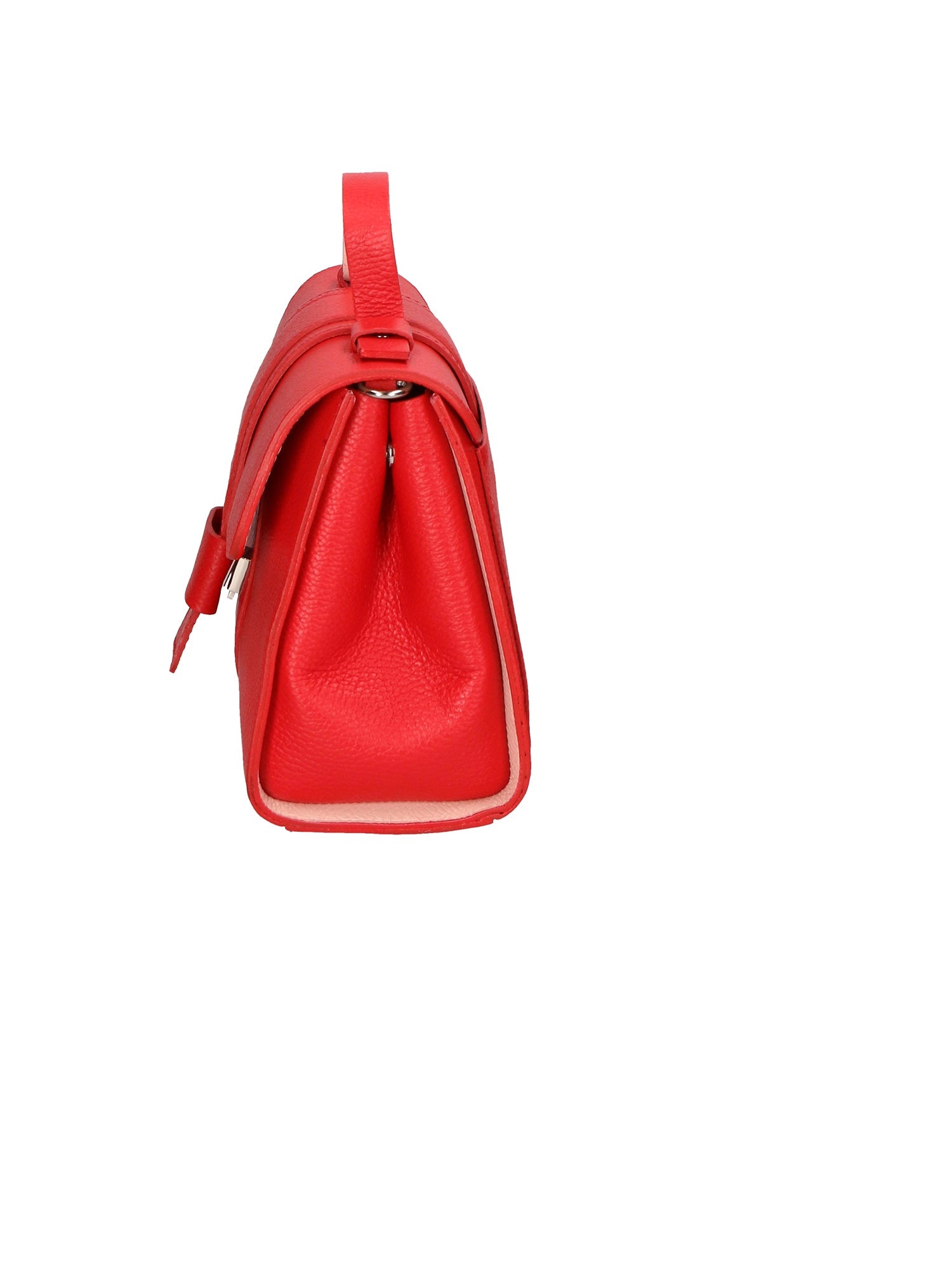 Gina Borsa a mano da donna Vera pelle 05926-D58 ROSSO + D13 ROSA Chiara Ferretti