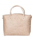 Enza Damenhandtasche aus echtem Leder, hergestellt in Italien, 27 x 32 x 13 cm