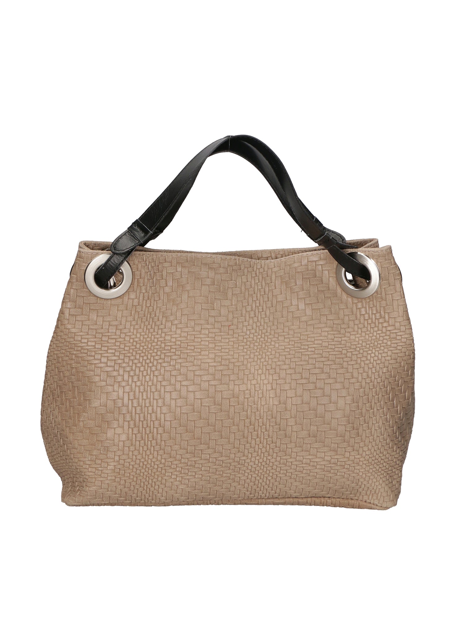 Emilia Borsa a spalla da donna Vera pelle 80059-004 TAUPE Chiara Ferretti