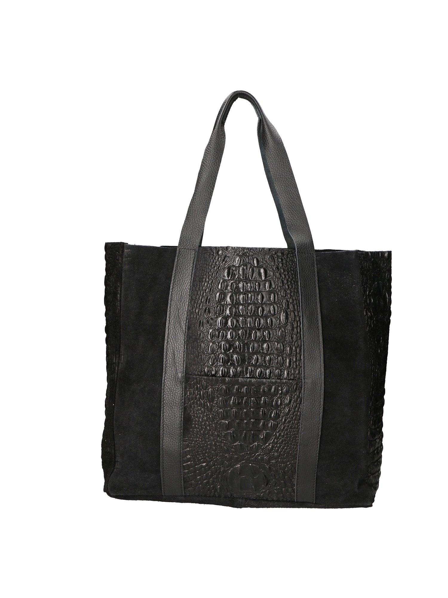 Edith Borsa Shopper da donna Vera pelle 80043-019 NERO Chiara Ferretti