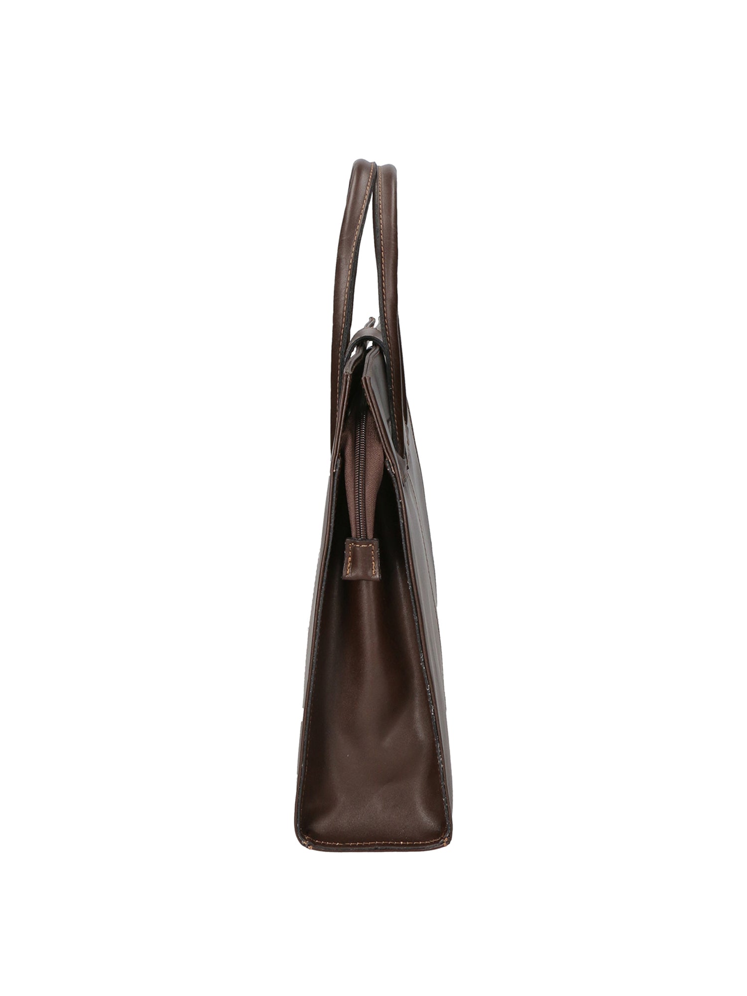 Evelina Borsa a mano da donna 100% pelle 9025-T.MORO Chiara Ferretti
