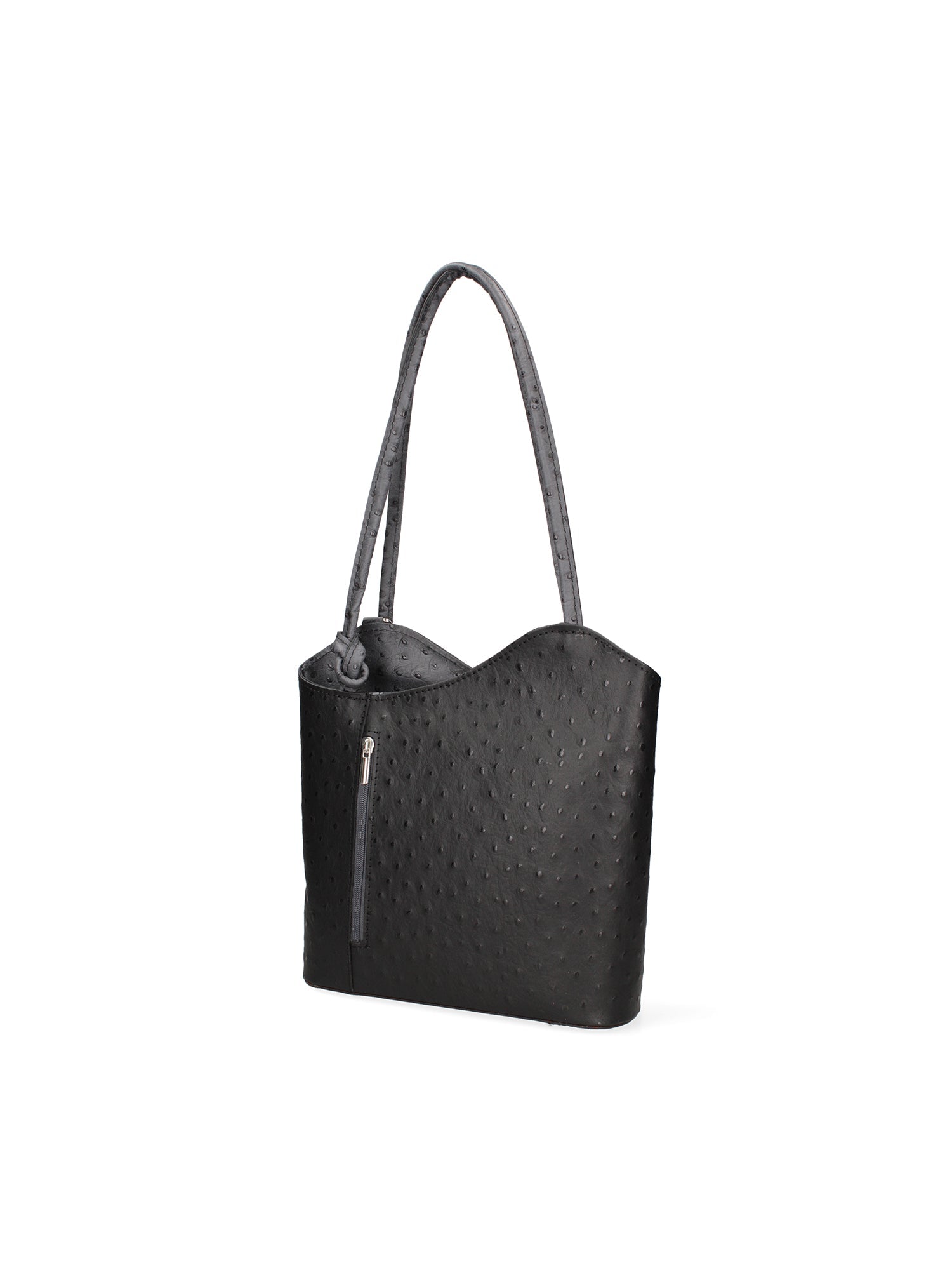 Chanel 3005-20 NERO 19 GRIGIO Zaino da donna in vera pelle Chiara Ferretti