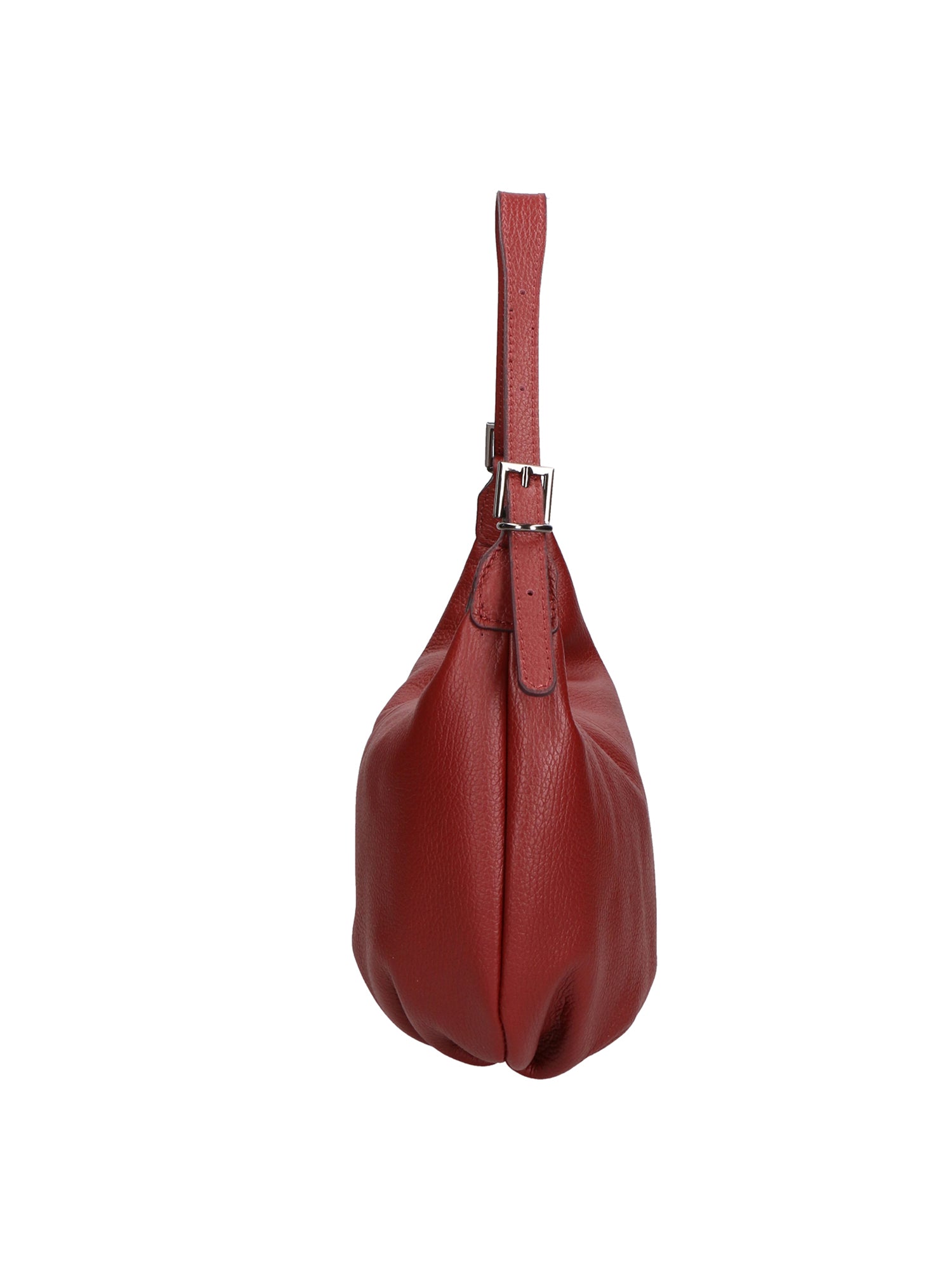 Licia Borsa a spalla da donna Vera pelle 06512-ROSSO SCURO Chiara Ferretti